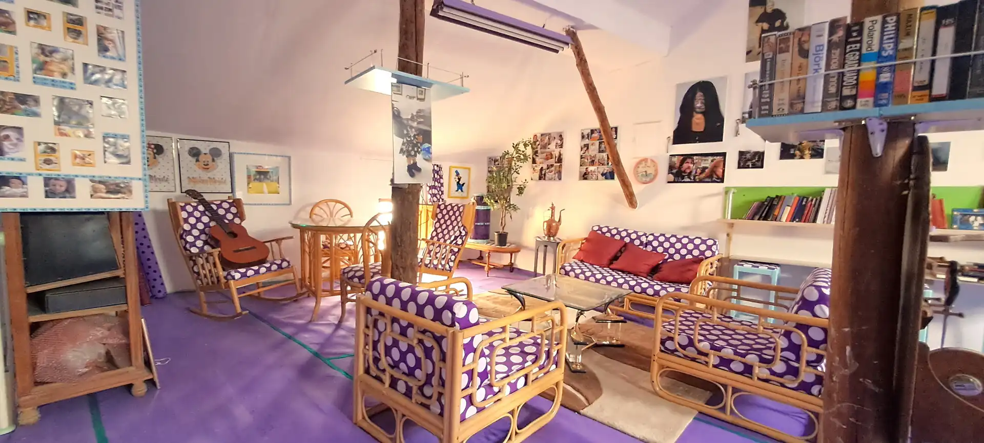 Sala de estar de Finca rústica en venta en Labajos con Calefacción, Jardín privado y Trastero