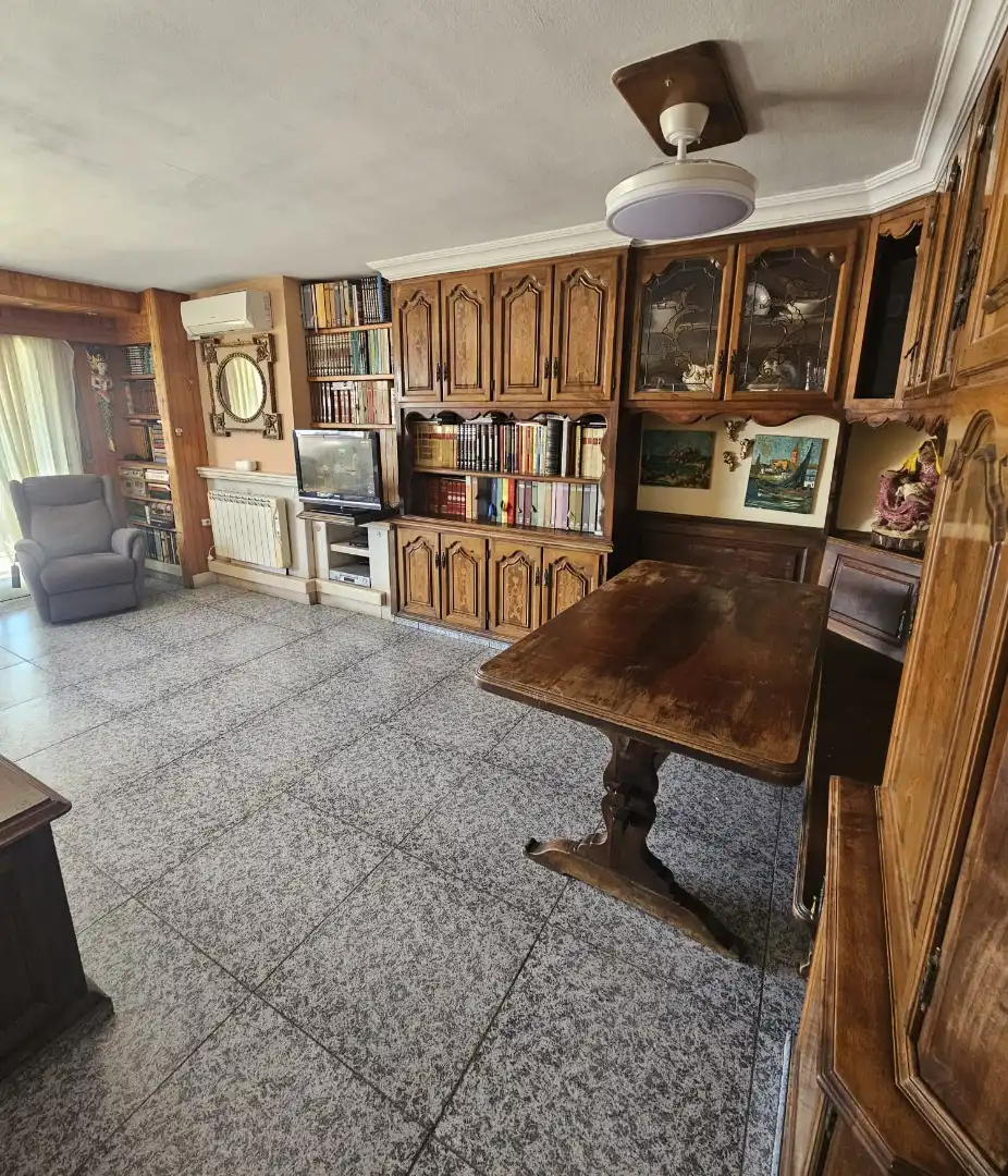 Living room of Flat for rent in Calella  with Air Conditioner, Heating and Terrace