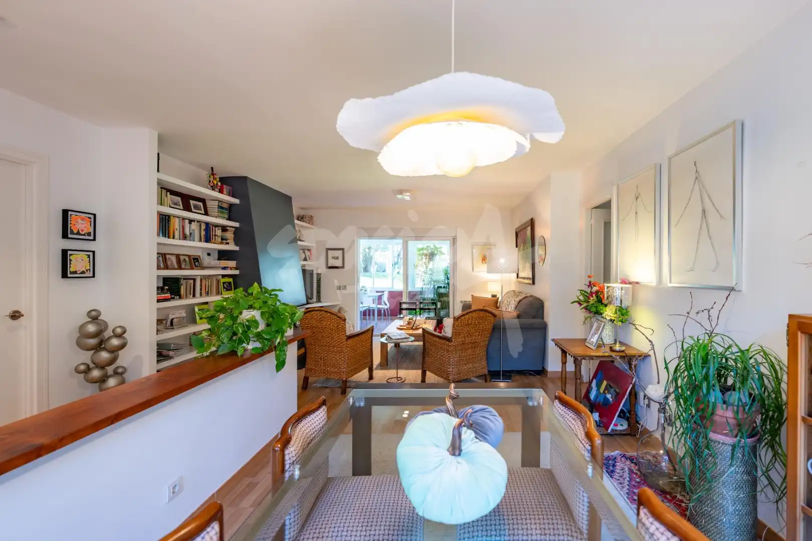 Sala de estar de Piso en venta en Majadahonda con Calefacción, Jardín privado y Terraza