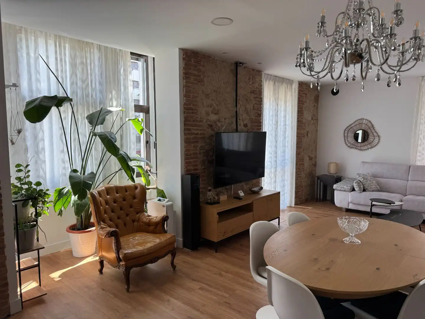 Sala d'estar de Pis en venda en Zamora Capital  amb Aire condicionat, Terrassa i Balcó