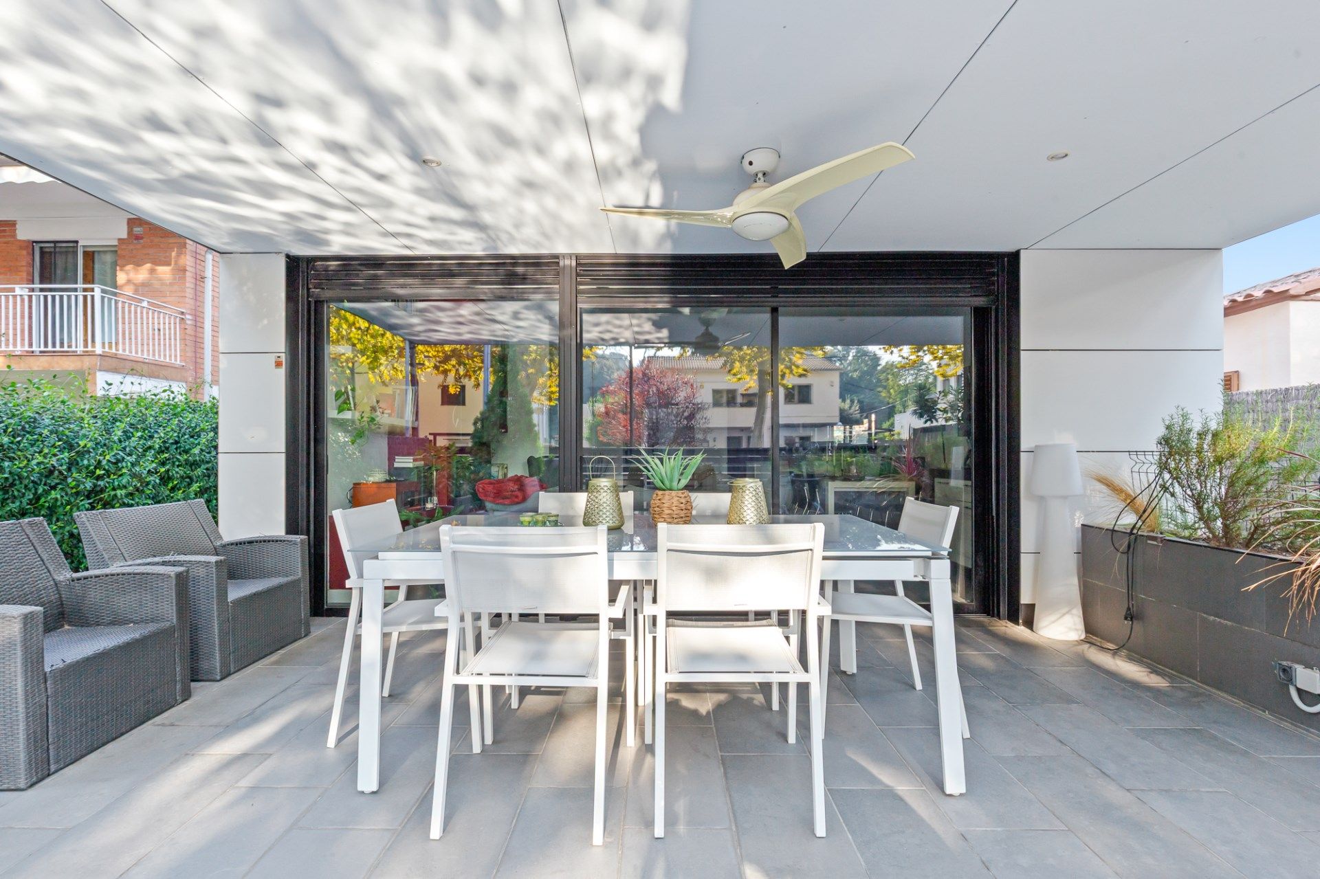 Terrassa de Casa o xalet en venda en Sant Cugat del Vallès amb Aire condicionat, Calefacció i Terrassa