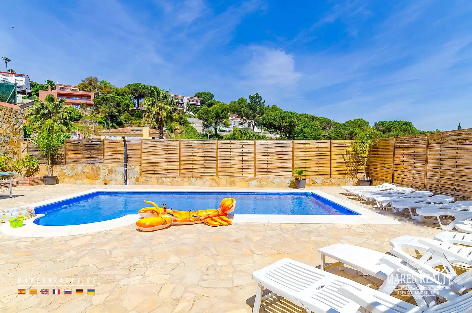 Piscina de Casa o xalet en venda en Lloret de Mar amb Aire condicionat, Calefacció i Jardí privat