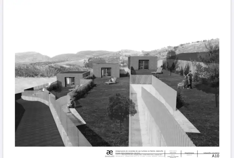 Vista exterior de Residencial en venda en Valdoviño