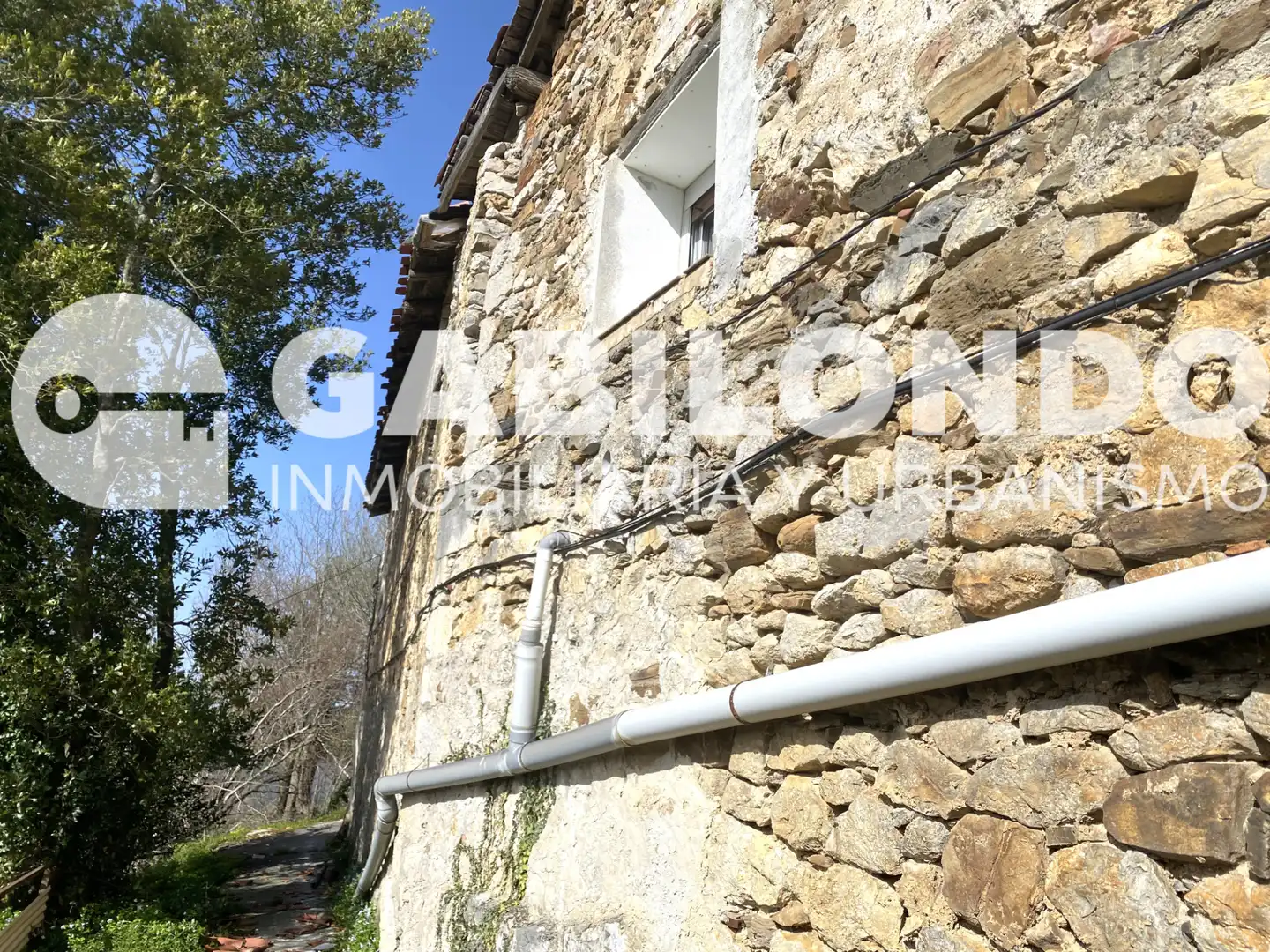 Vista exterior de Casa adosada en venta en Elgoibar con Jardín privado, Trastero y Horno