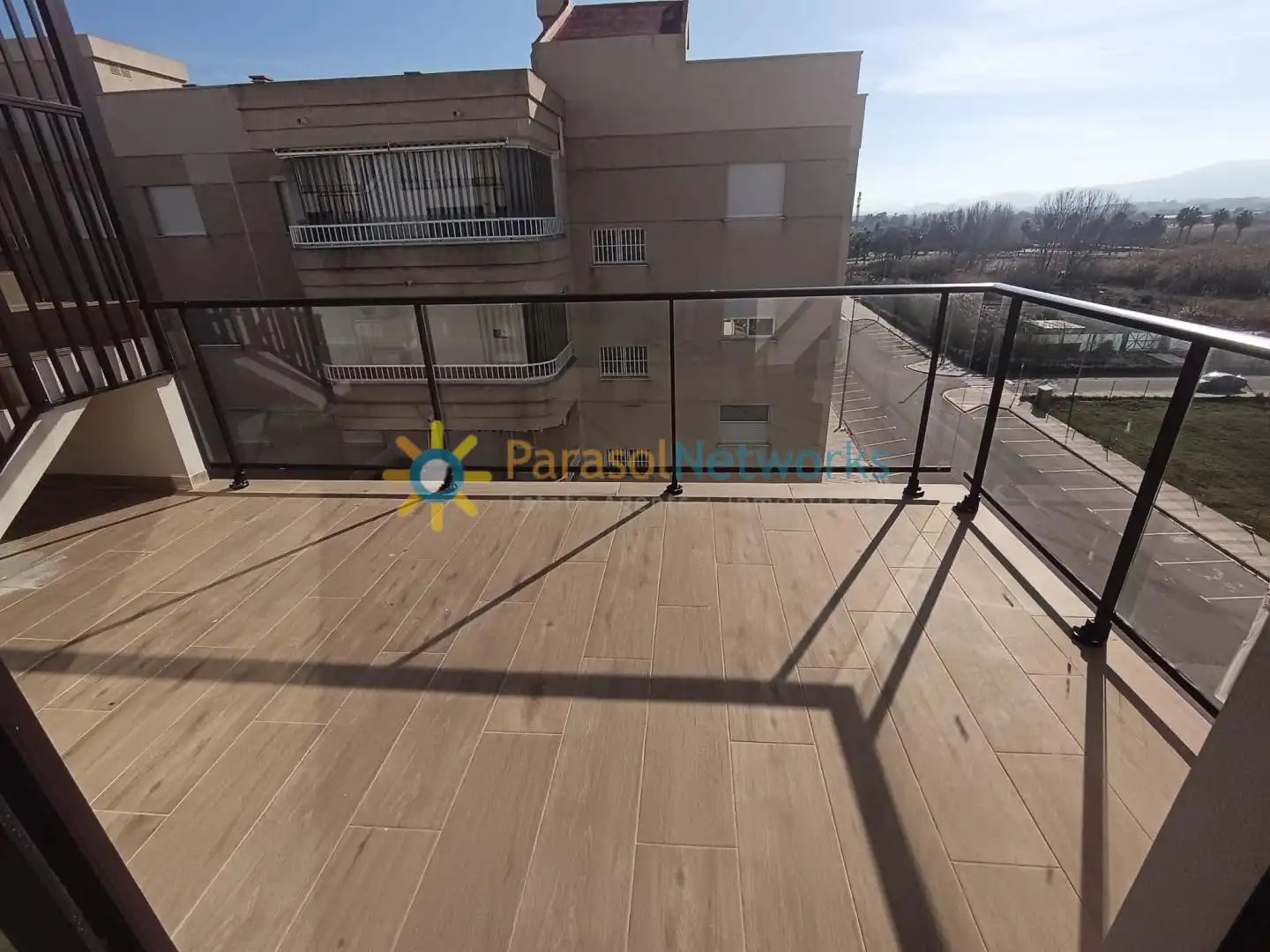 Terrasse von Maisonette zur Miete in Daimús mit Abstellraum und Gemeinschaftspool