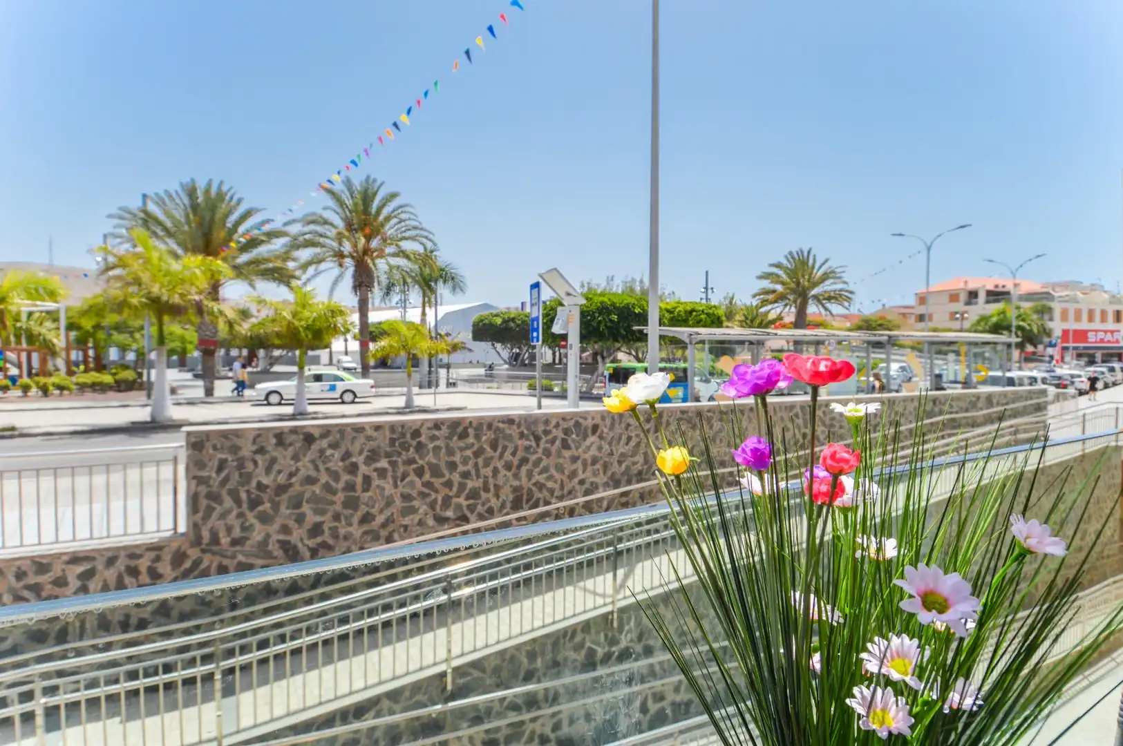 Außenansicht von Wohnungen zum Verkauf in Mogán mit Klimaanlage, Terrasse und Abstellraum