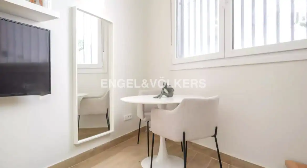 Esszimmer von Wohnung zur Miete in Madrid mit Klimaanlage, Heizung und Möbliert