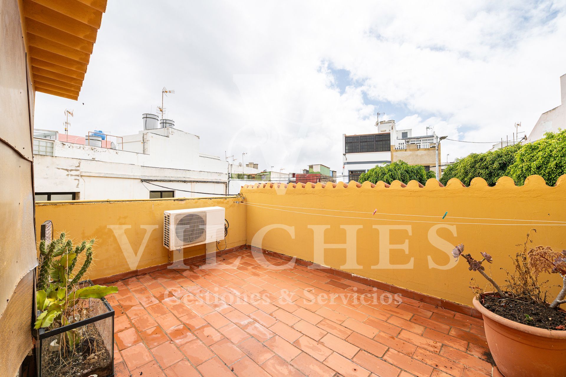 Terrace of House or chalet for sale in Arucas  with Terrace