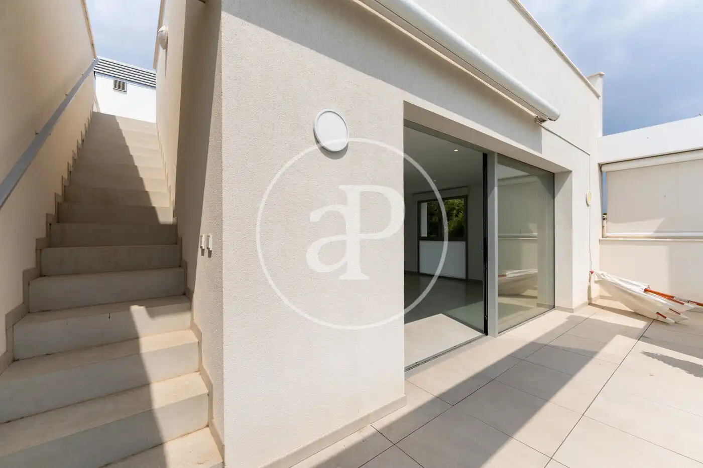 Terraza de Casa adosada en venta en  Palma de Mallorca con Aire acondicionado, Calefacción y Jardín privado