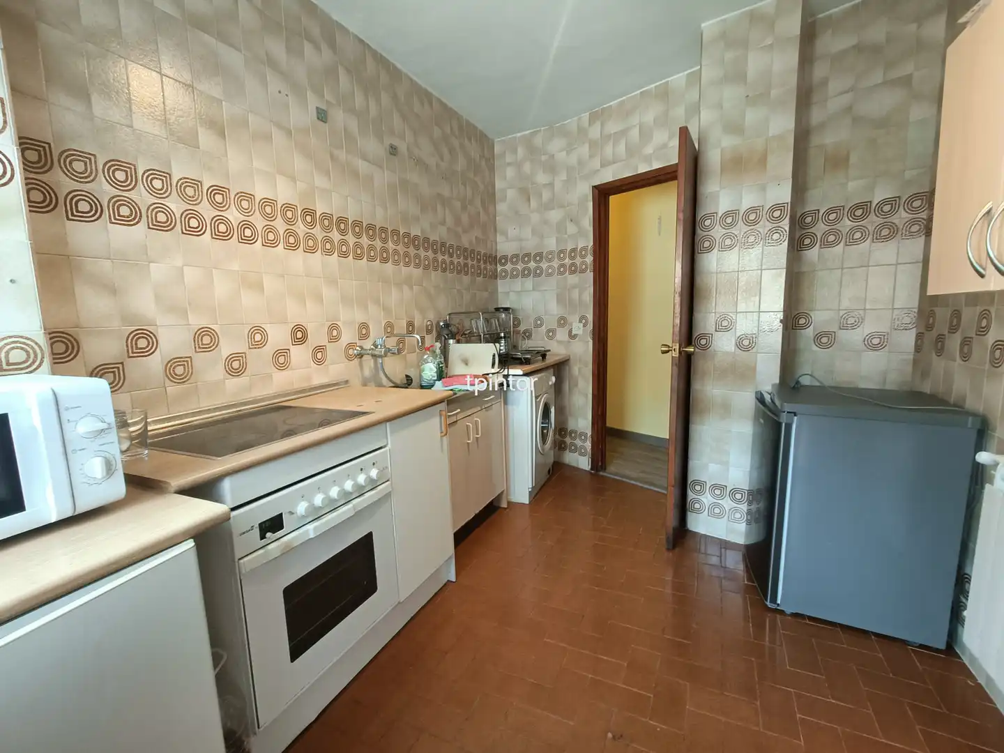 Küche von Wohnung zum Verkauf in Plasencia mit Klimaanlage, Heizung und Parkett