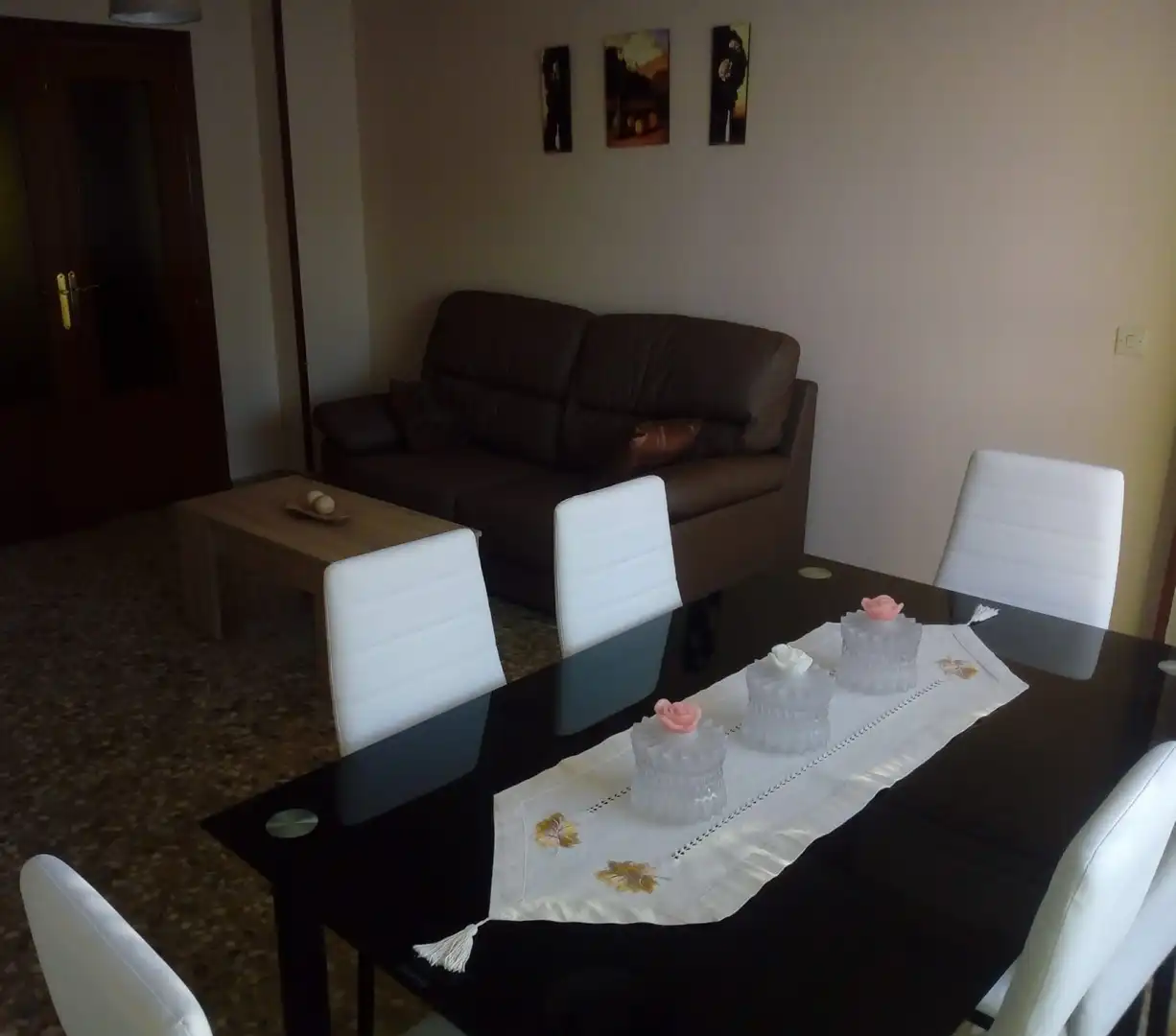 Living room of Flat for rent in Martos  with Air Conditioner