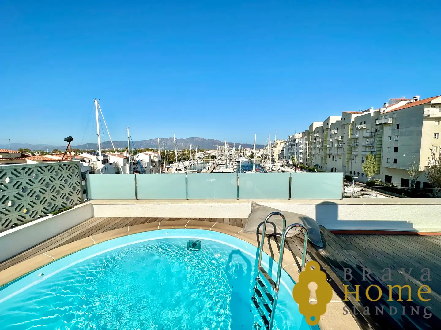 Terraza de Casa o chalet en venta en Empuriabrava con Aire acondicionado, Terraza y Piscina