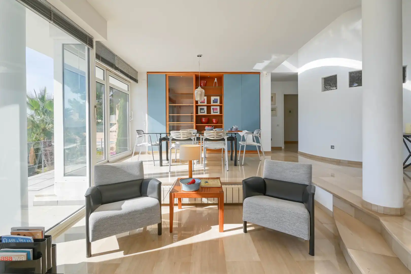 Sala d'estar de Casa o xalet en venda en Jávea / Xàbia amb Aire condicionat, Calefacció i Jardí privat