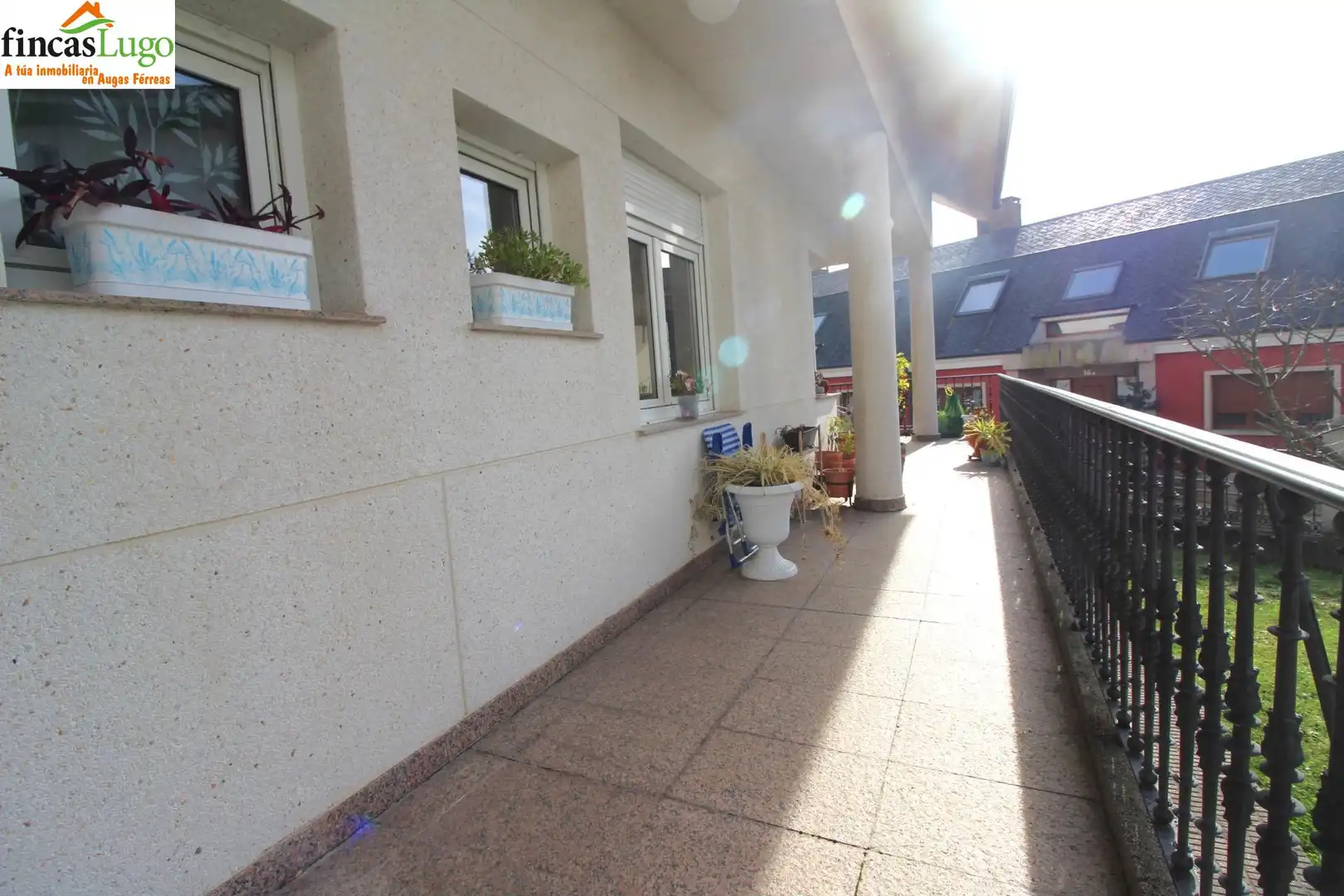 Vista exterior de Casa o chalet en venta en Lugo con Jardín privado, Terraza y Trastero