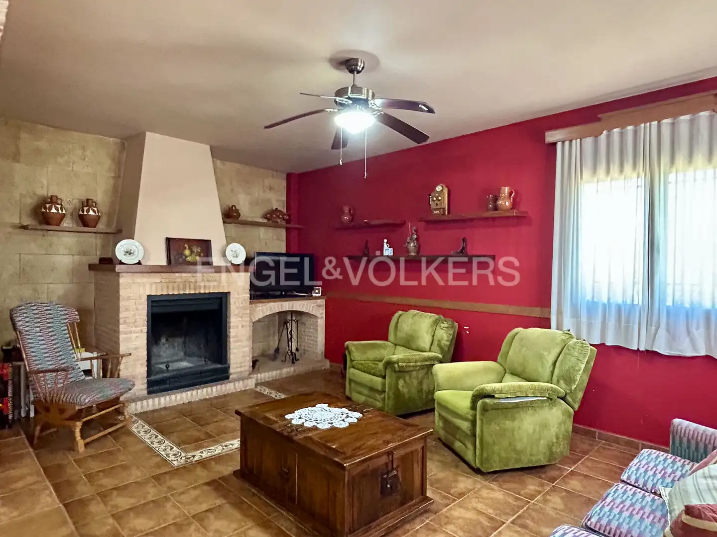 Sala de estar de Casa o chalet en venta en Daimiel con Aire acondicionado, Calefacción y Jardín privado