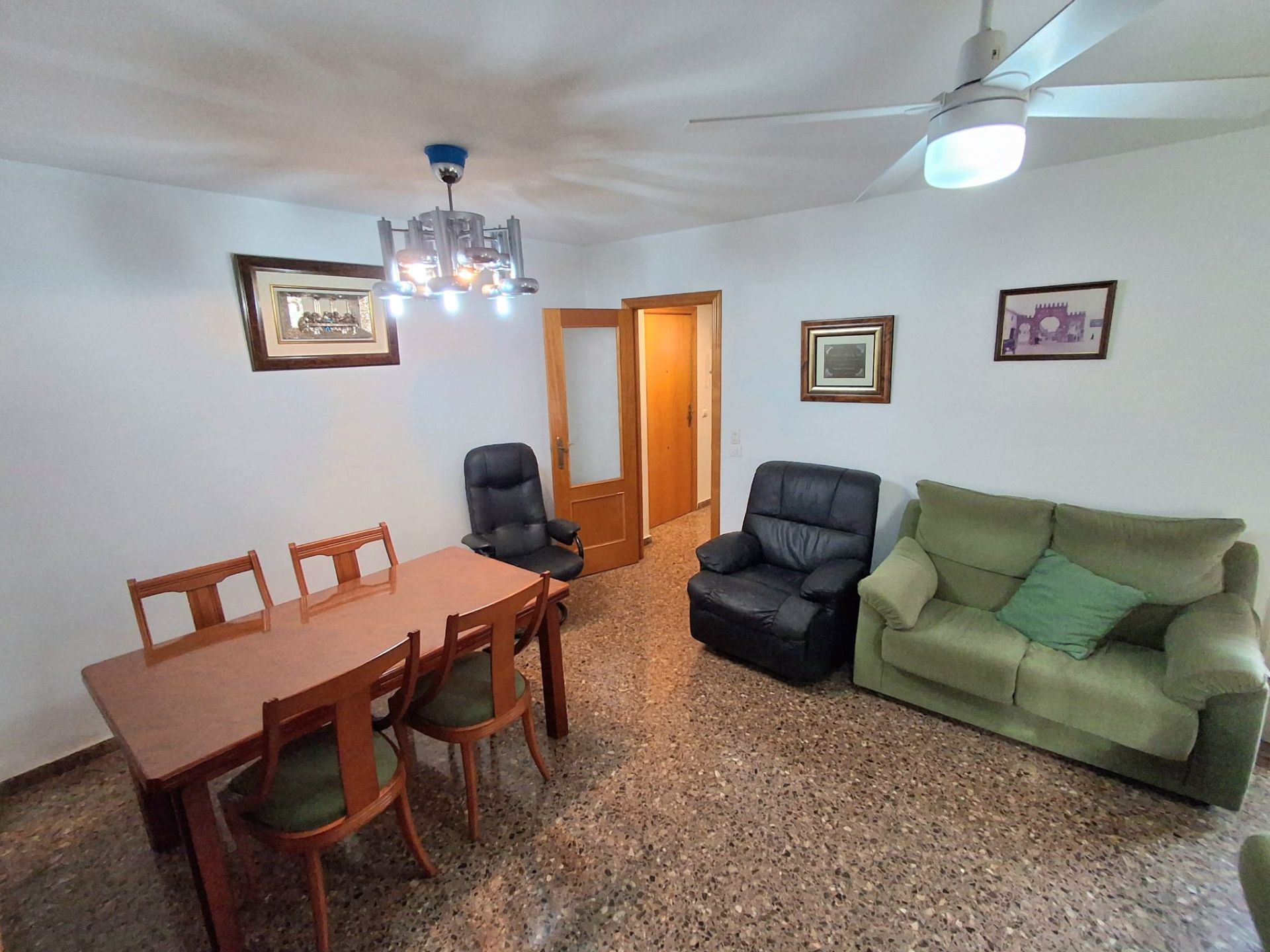 Sala d'estar de Pis en venda en  Valencia Capital amb Traster