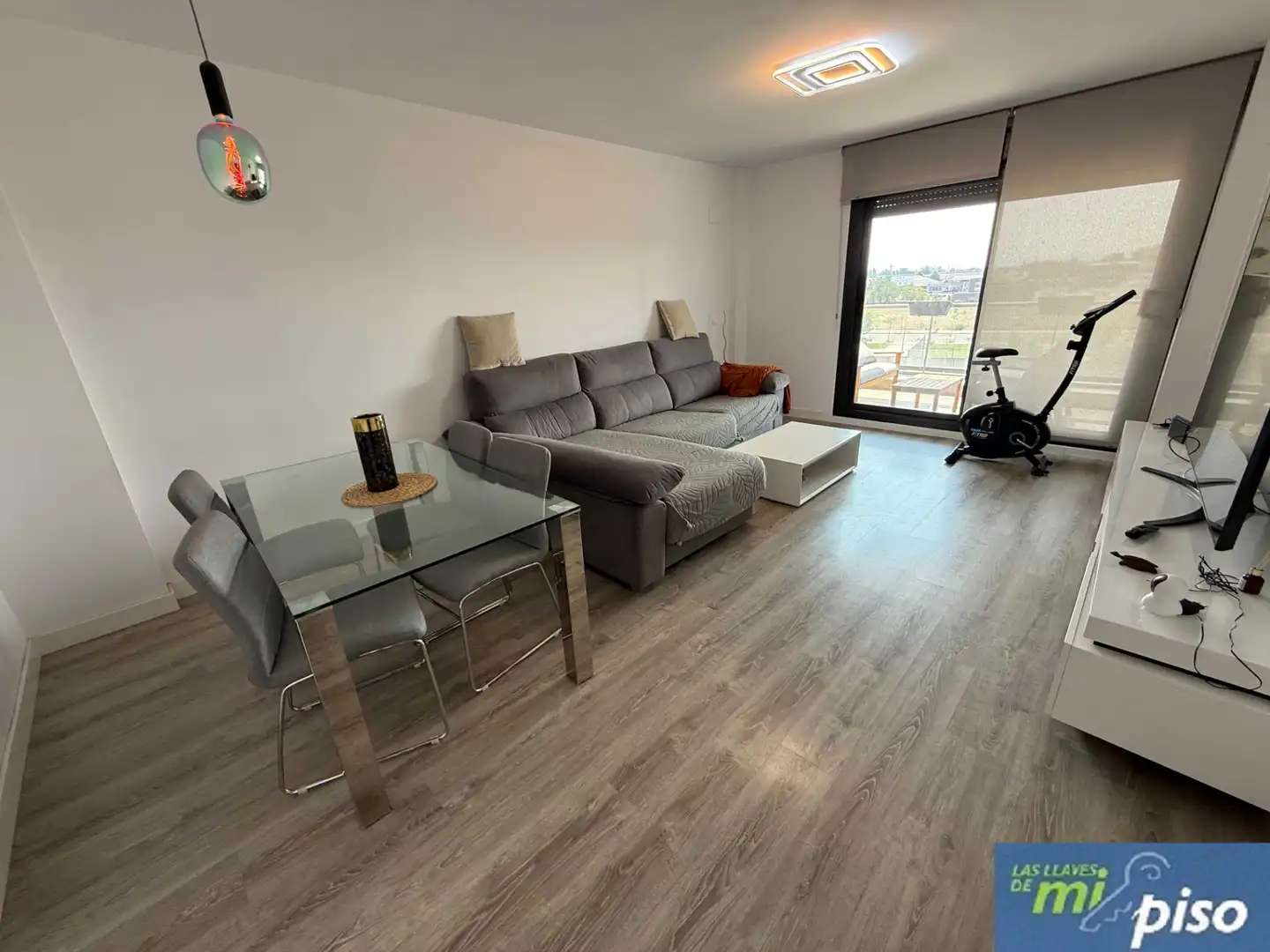 Wohnzimmer von Wohnung zum Verkauf in Valladolid mit Heizung, Privatgarten und Parkett