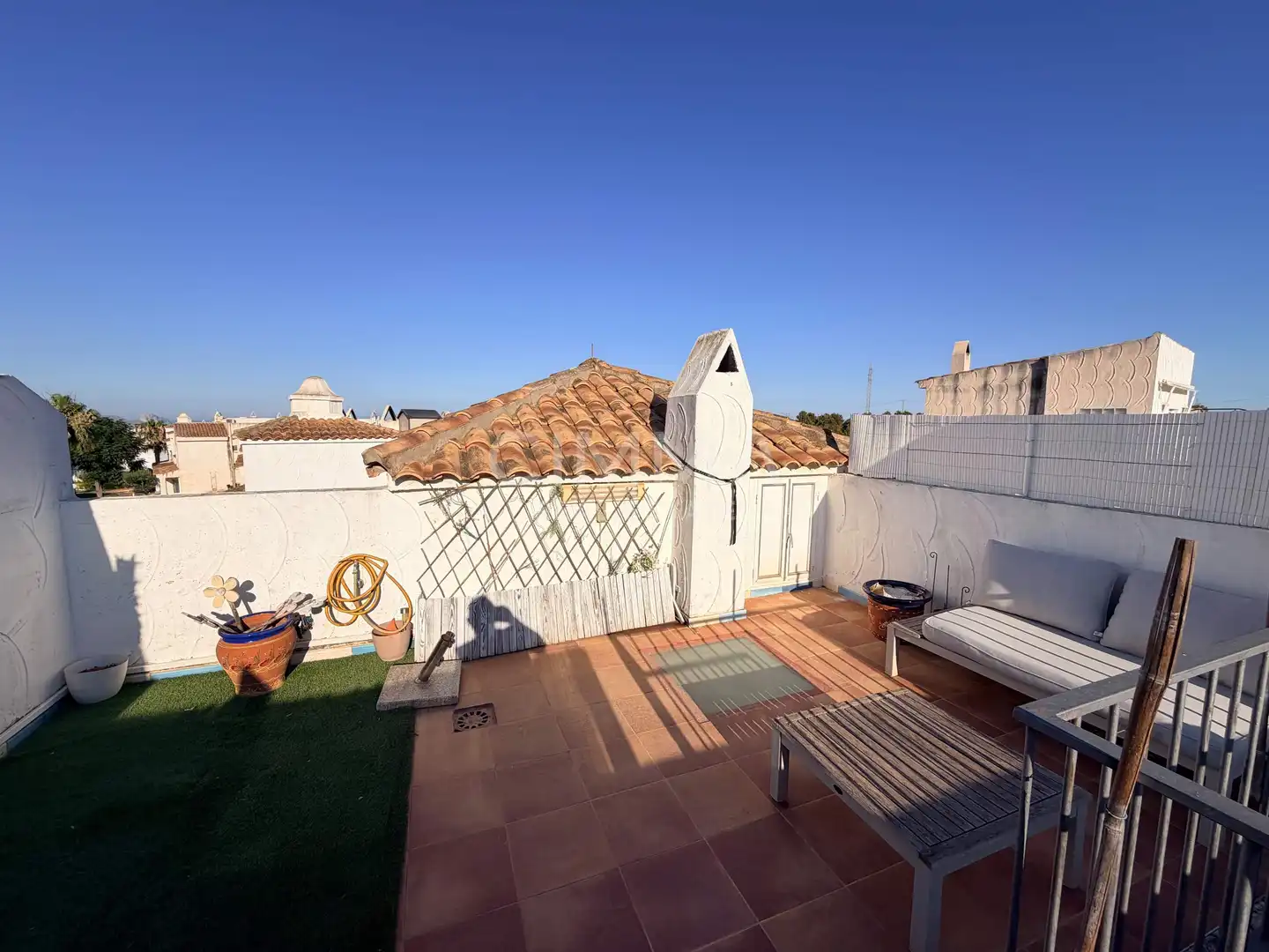 Terraza de Casa o chalet en venta en La Nucia con Jardín privado, Terraza y Trastero