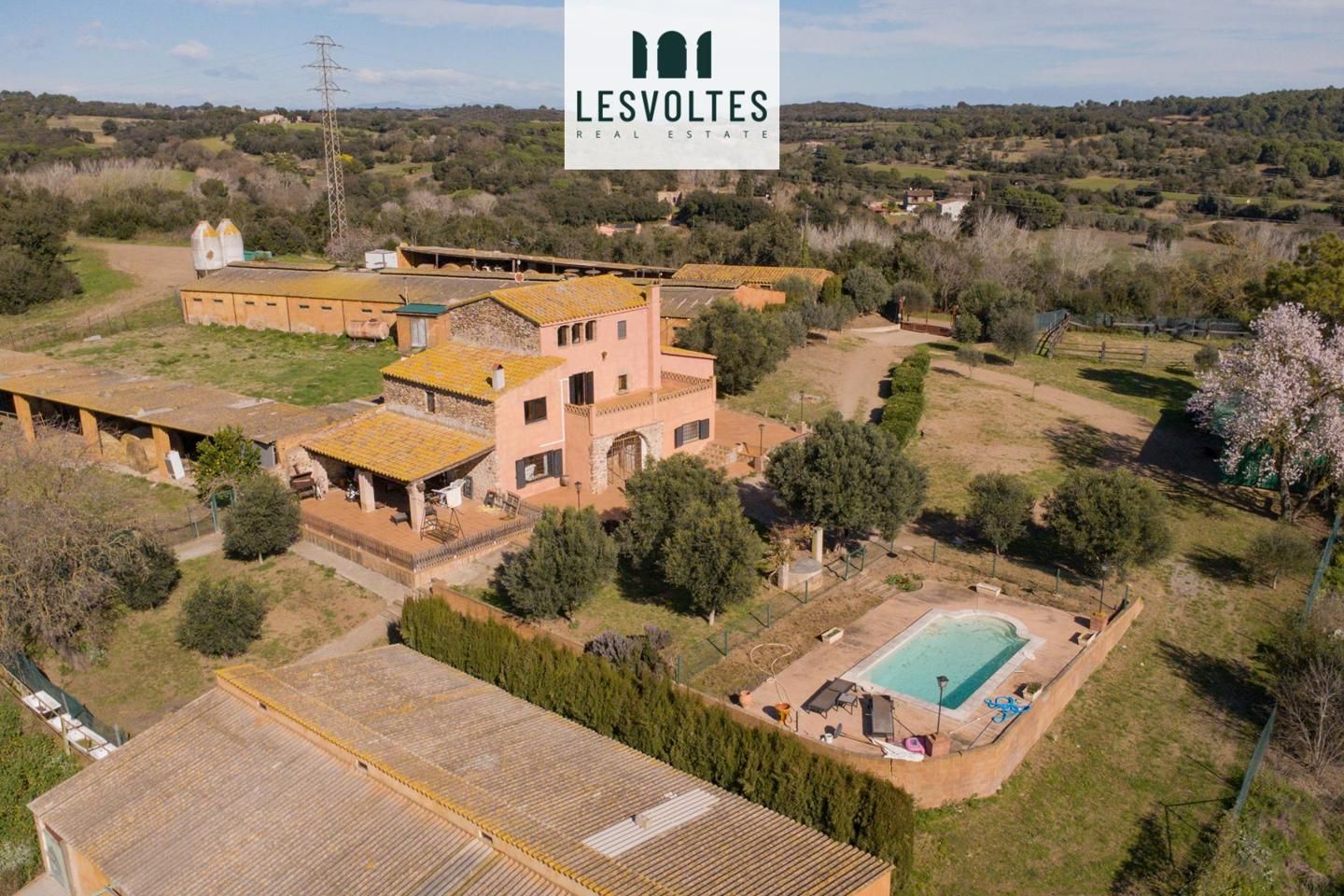 Exterior view of House or chalet for sale in Corçà  with Air Conditioner, Heating and Private garden