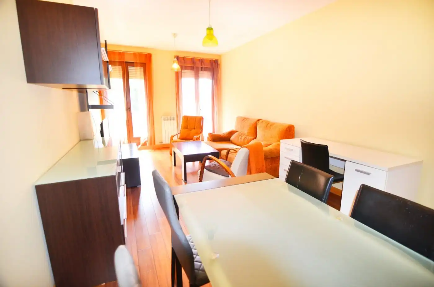 Sala de estar de Piso de alquiler en Salamanca con Calefacción y Amueblado
