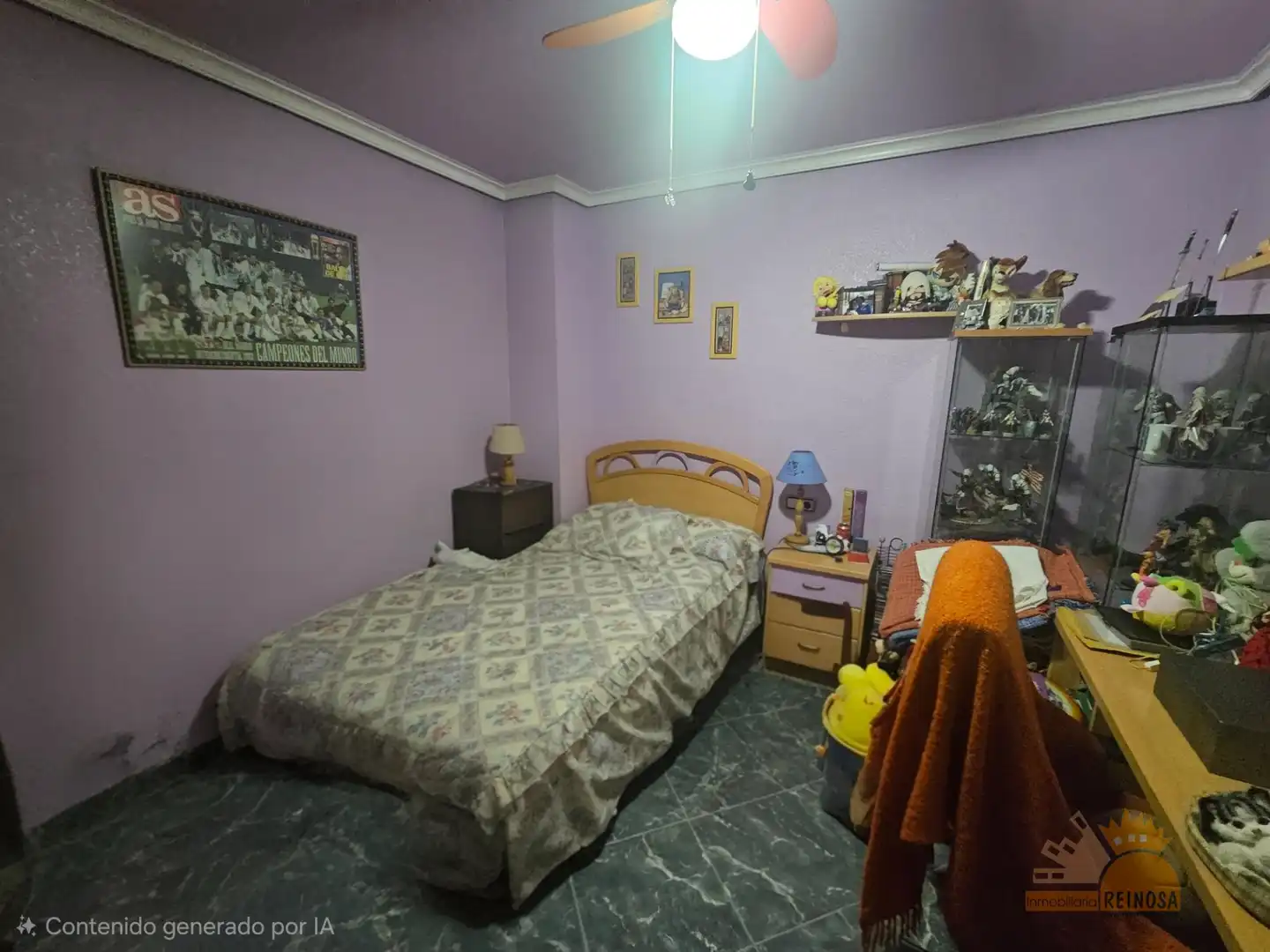 Dormitori de Casa adosada en venda en Molina de Segura amb Aire condicionat