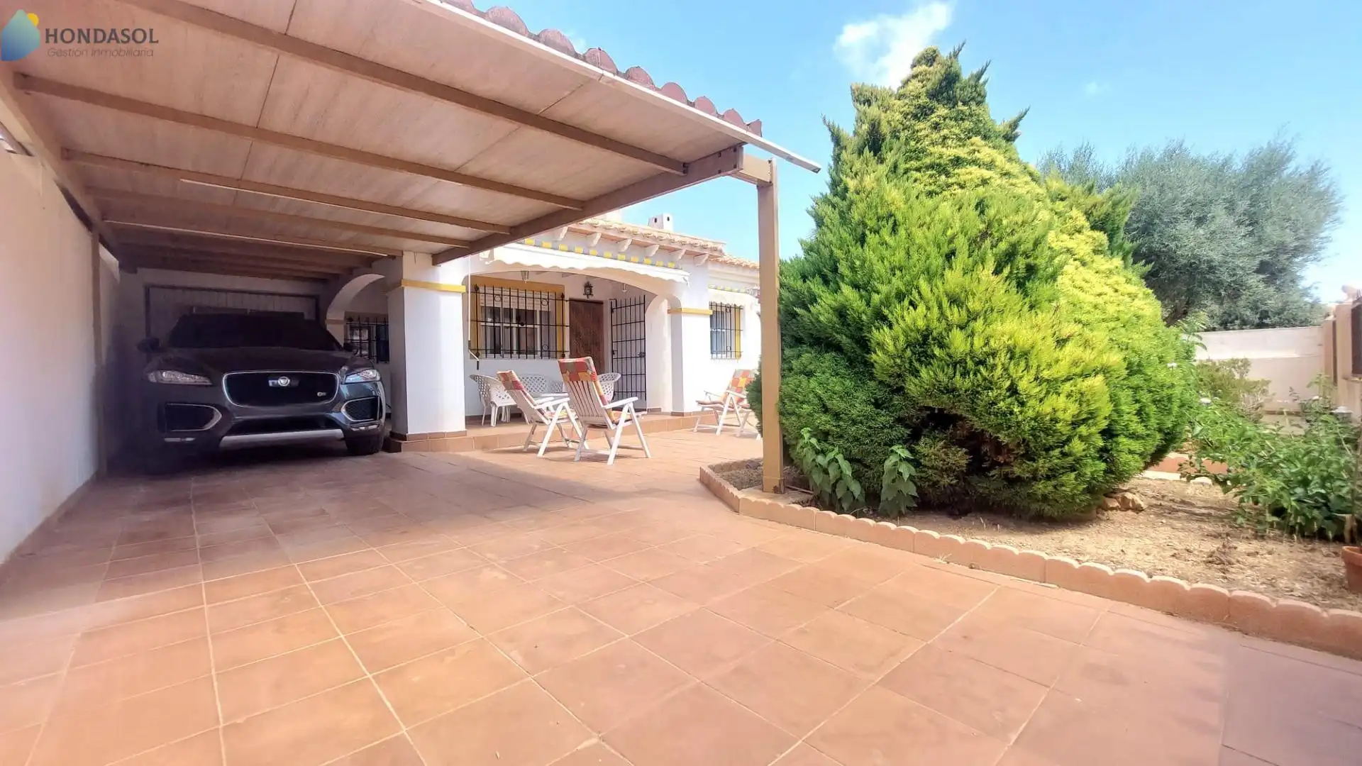 Jardí de Casa o xalet en venda en Cartagena amb Aire condicionat, Jardí privat i Terrassa