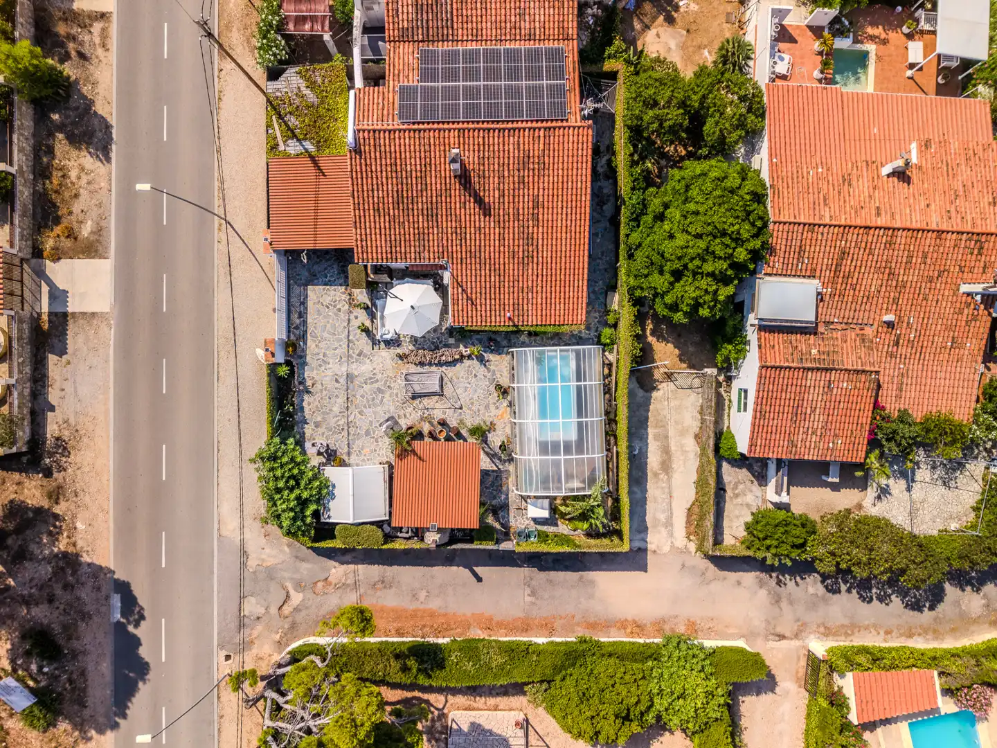 Vista exterior de Casa o xalet en venda en L'Ametlla de Mar  amb Aire condicionat, Calefacció i Jardí privat