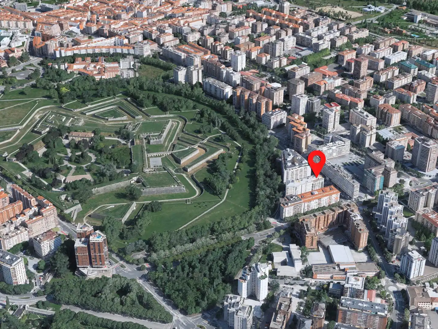 Exterior view of Flat for sale in  Pamplona / Iruña  with Heating and Parquet flooring