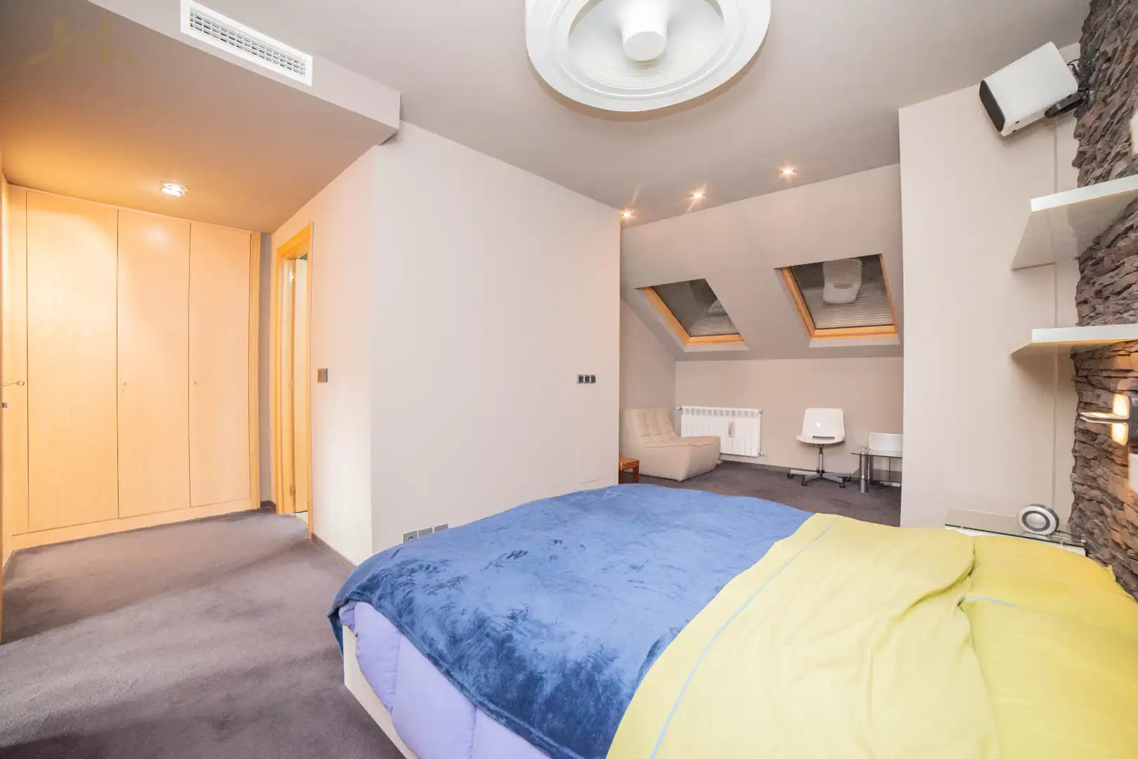 Bedroom of Detached homes for sale in Rivas-Vaciamadrid  with Air Conditioner, Heating and Private garden