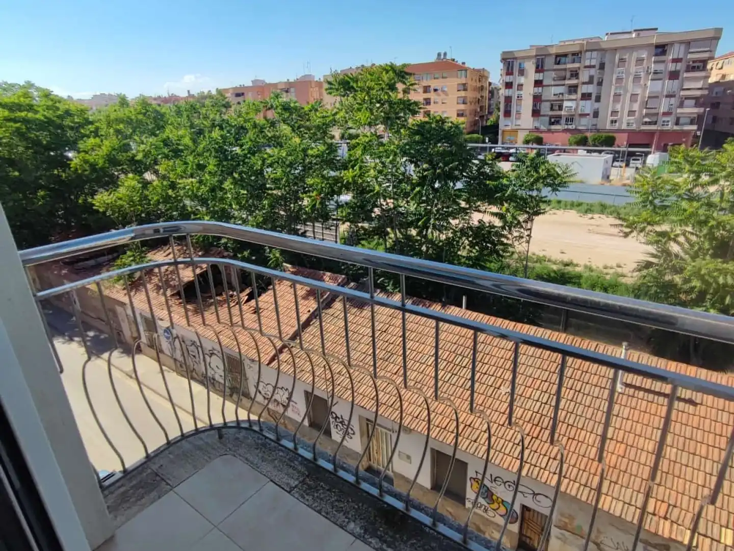 Terraza de Ático de alquiler en Murcia con Aire acondicionado, Calefacción y Terraza