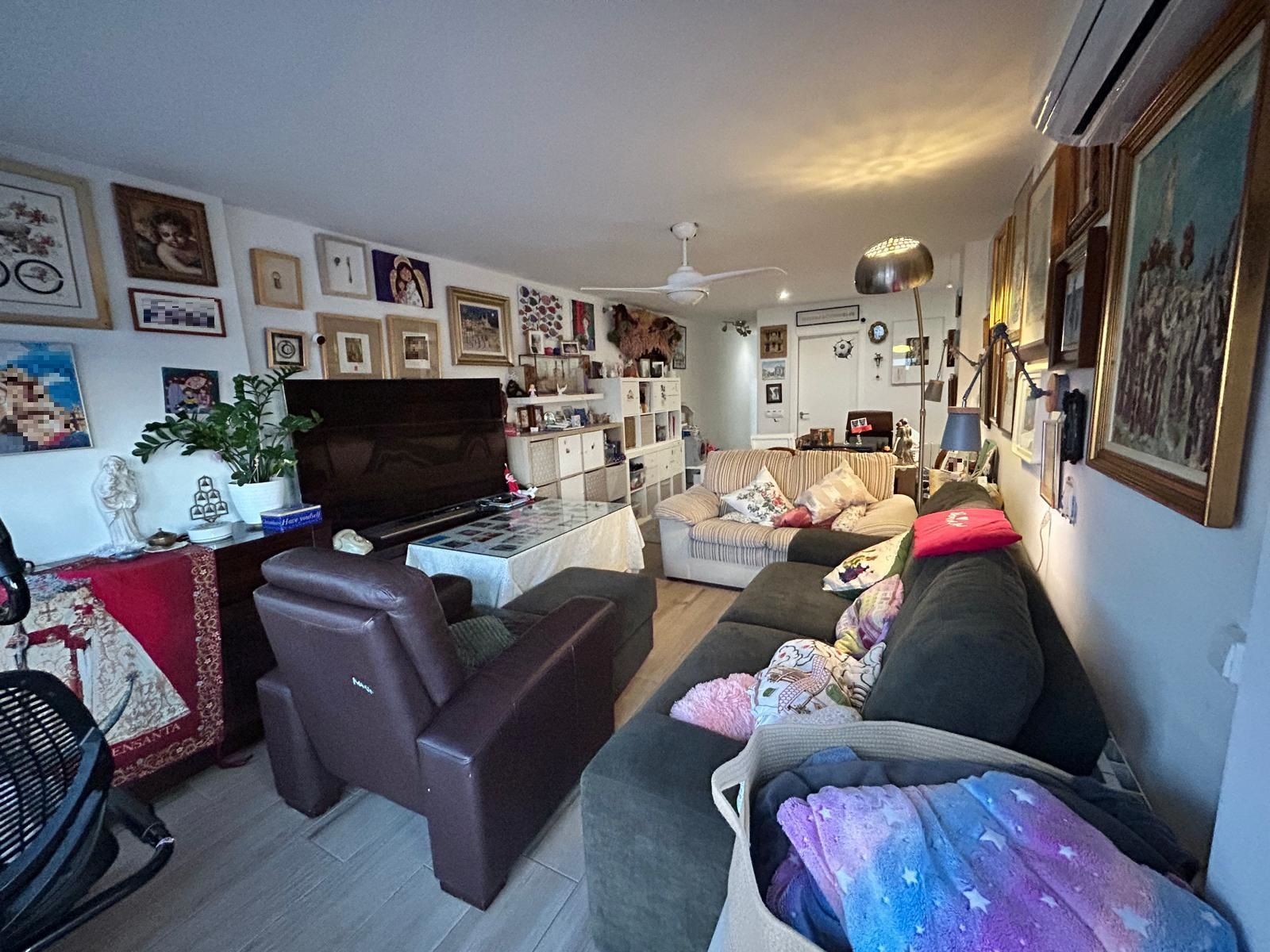 Living room of Flat for sale in  Murcia Capital  with Air Conditioner, Heating and Terrace