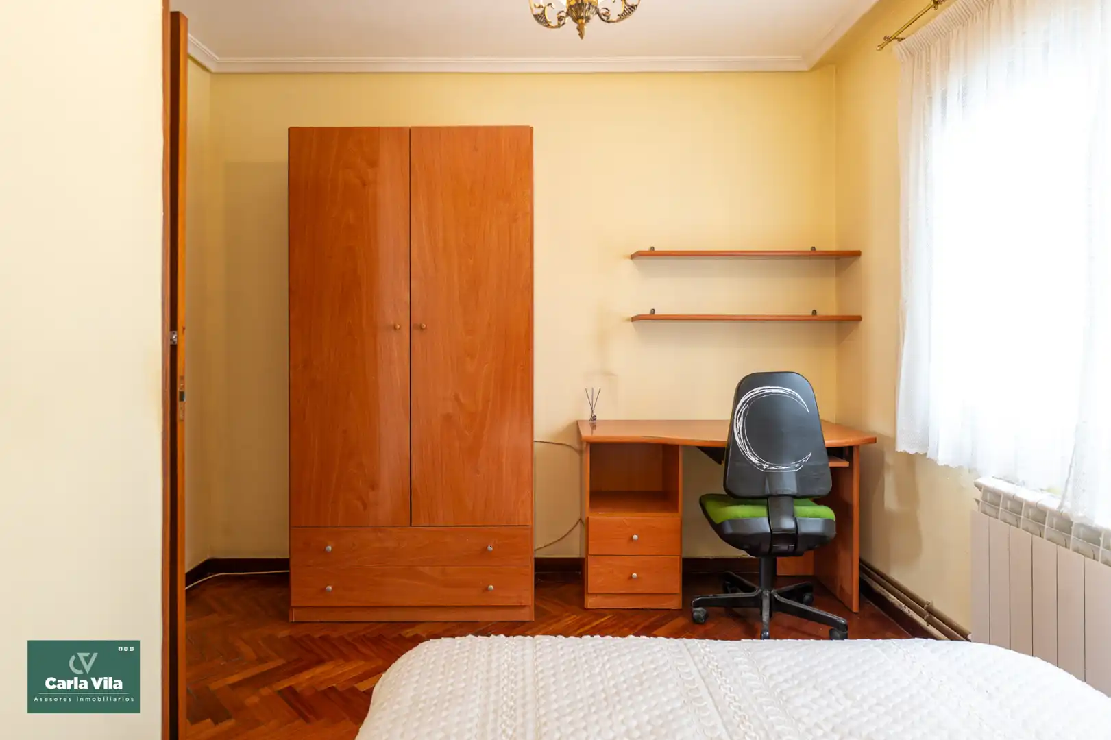 Bedroom of Flat for sale in Lugo  with Heating, Parquet flooring and Storage room