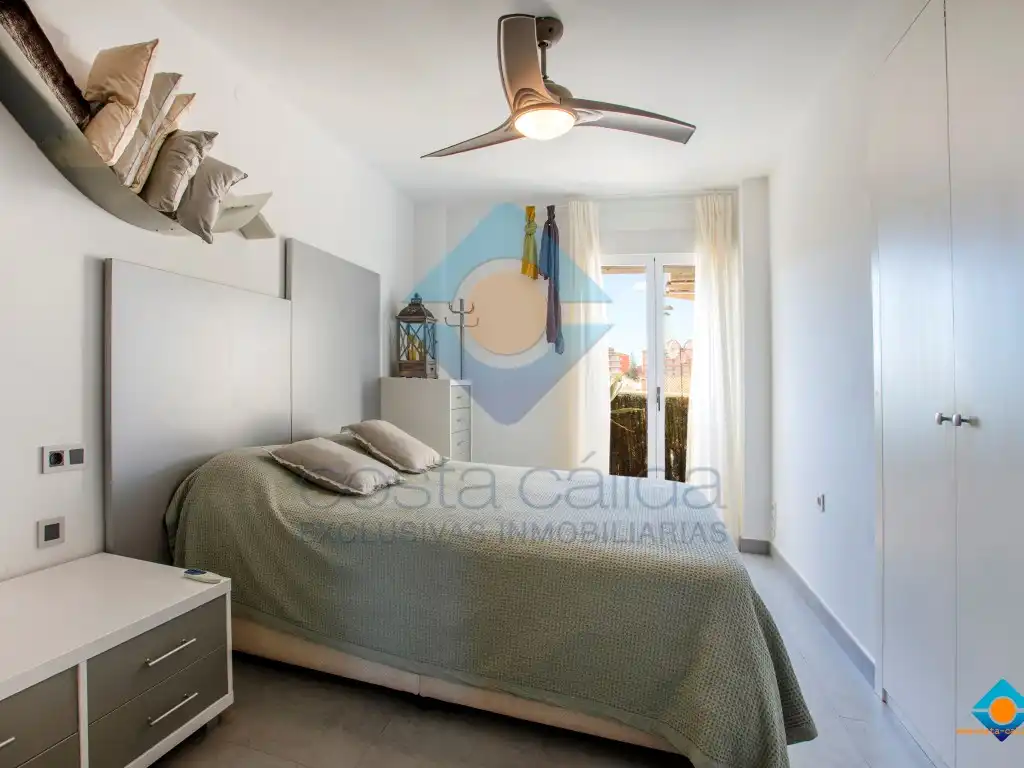 Bedroom of Flat for sale in Mazarrón  with Air Conditioner, Terrace and Furnished