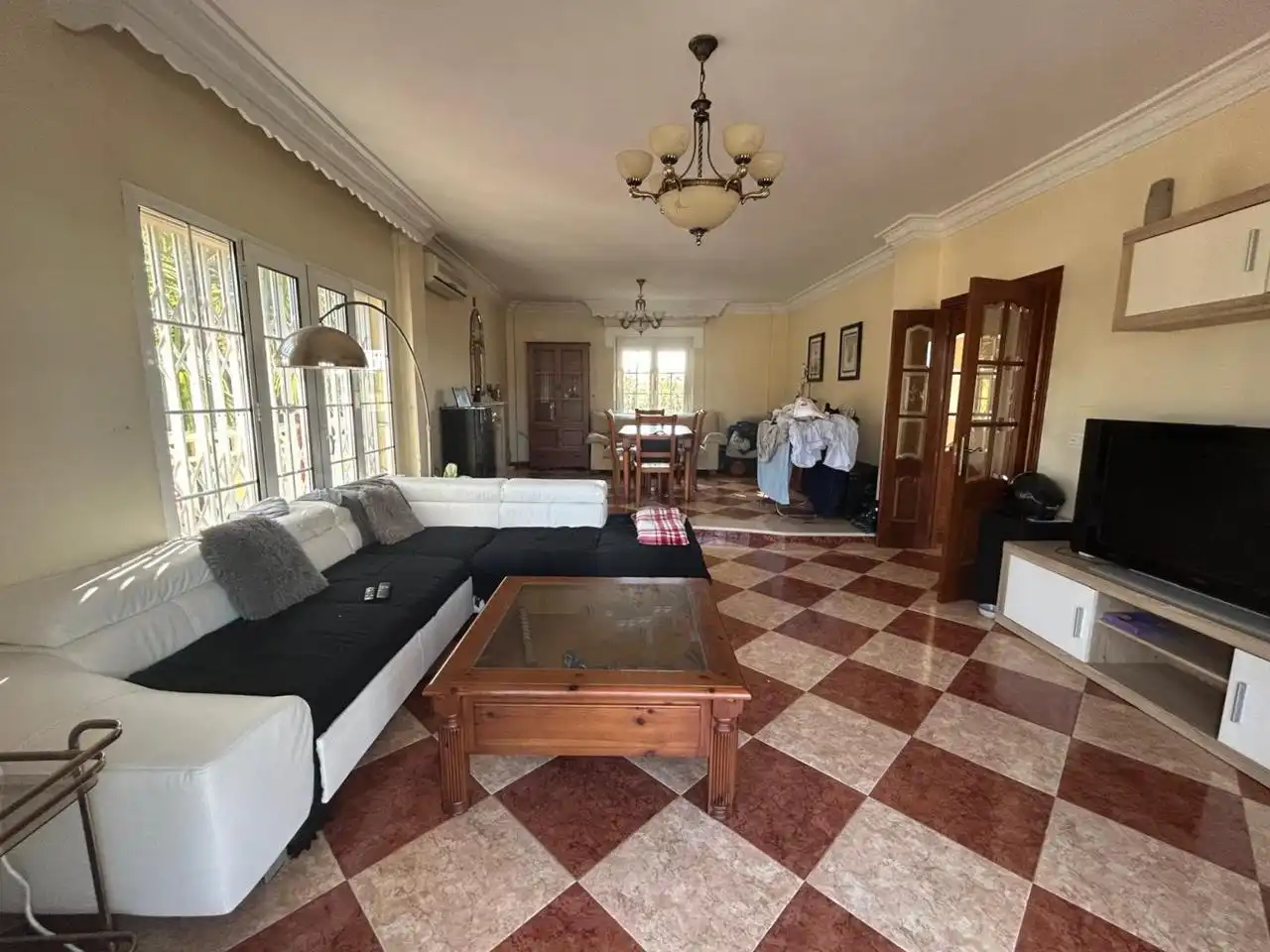 Living room of Houses for sale in Málaga  with Air Conditioner, Heating and Private garden
