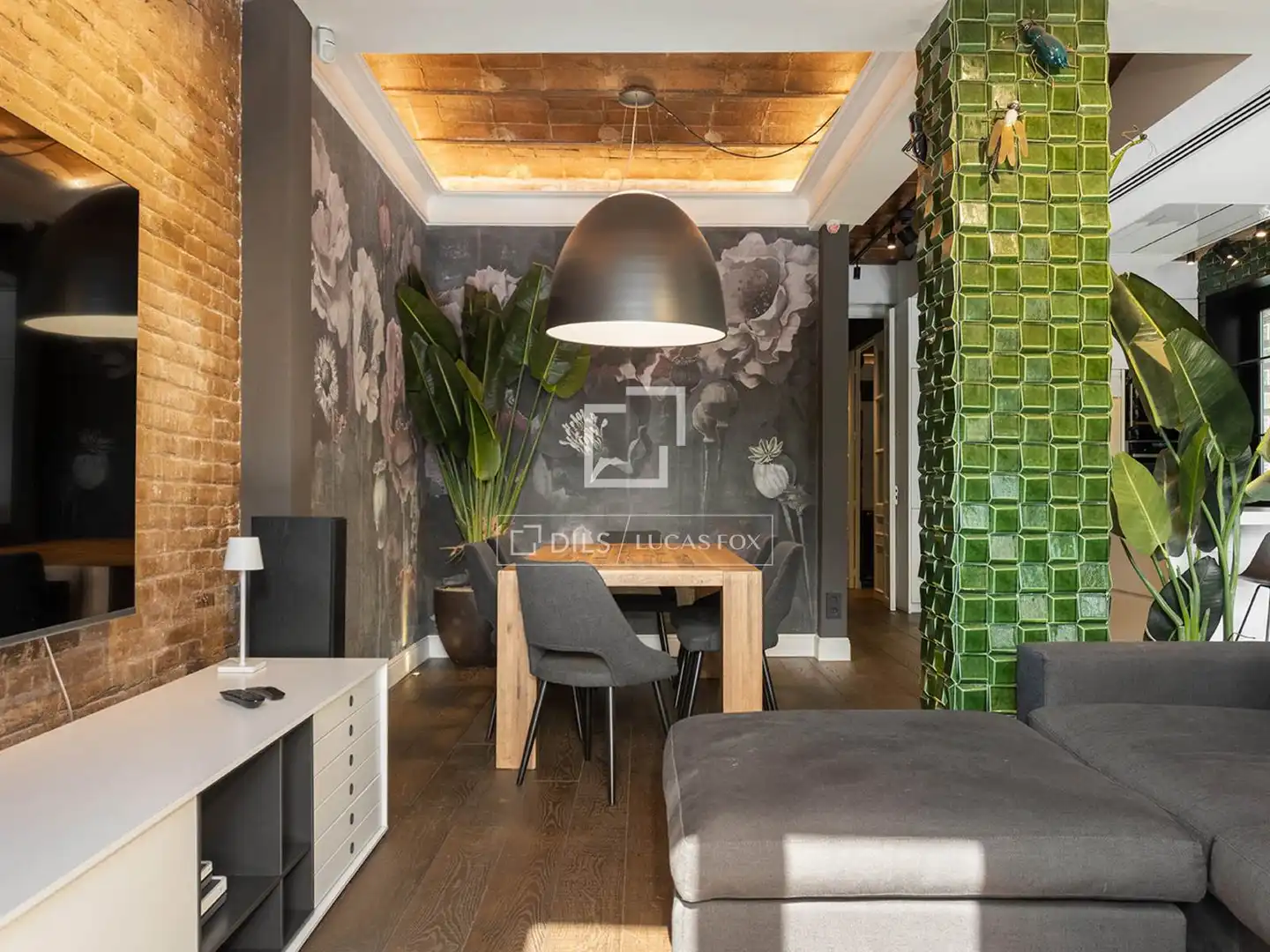 Dining room of Flat for sale in Barcelona  with Air Conditioner, Heating and Terrace