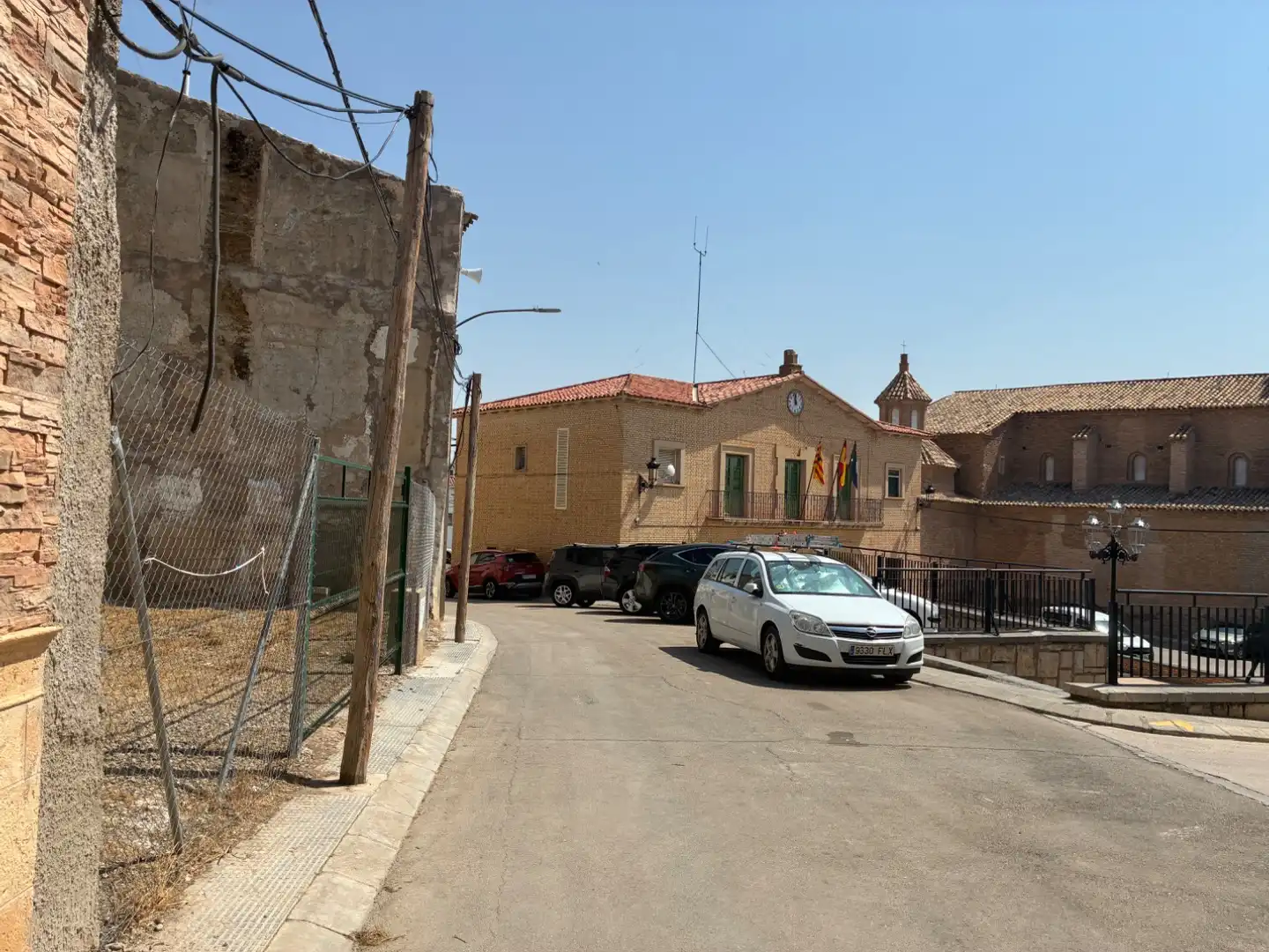 Vista exterior de Residencial en venda en Mediana de Aragón
