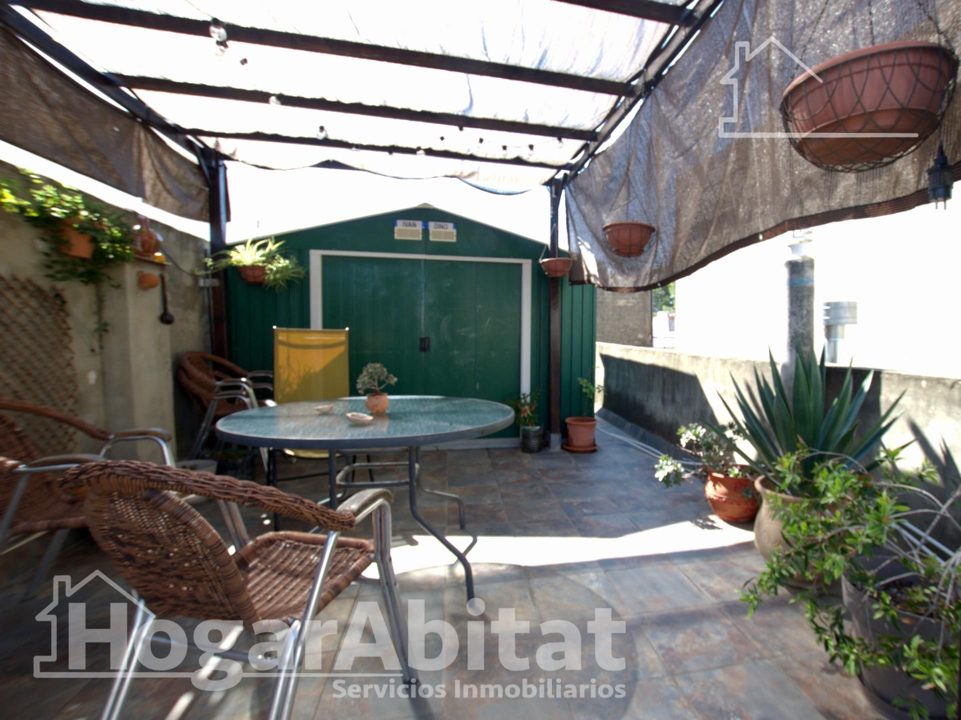Terrasse von Dachboden zum verkauf in Bellreguard mit Klimaanlage, Terrasse und Abstellraum