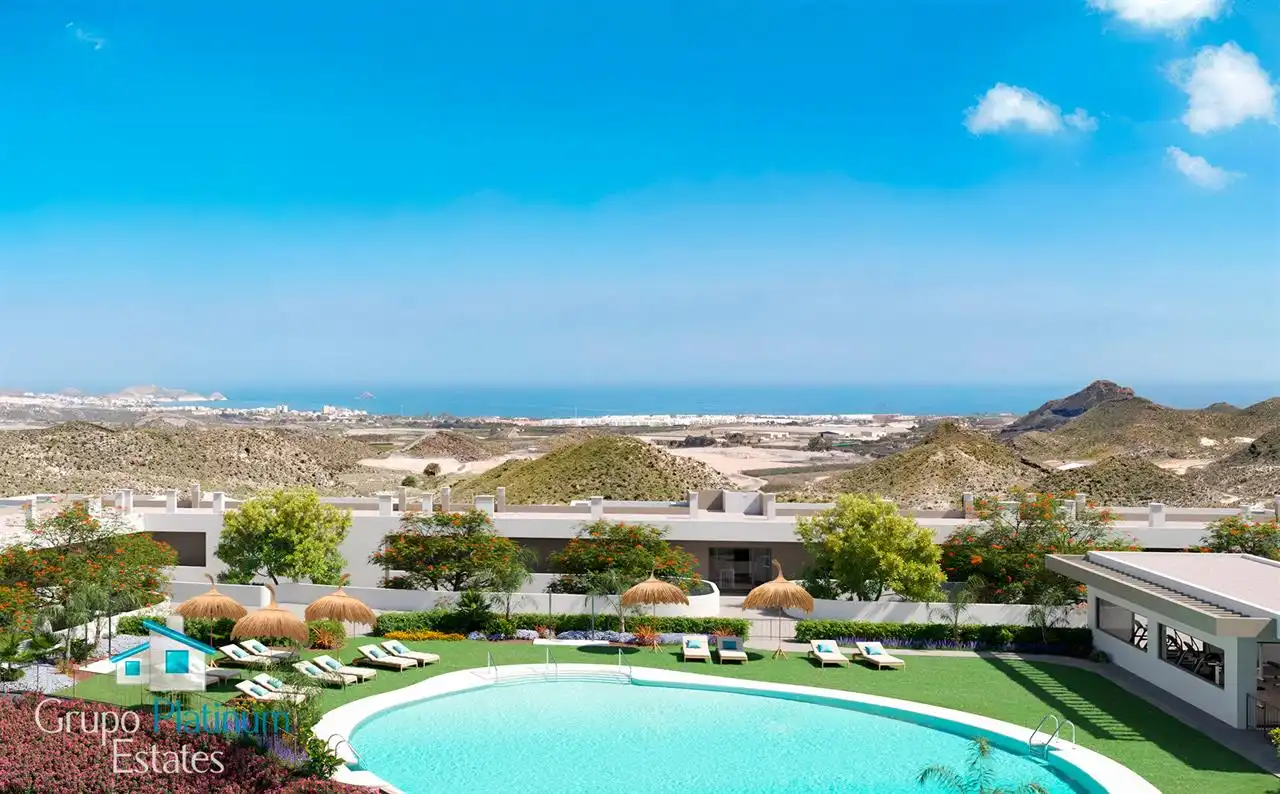 Apartment with pool for sale in San Juan de los Terreros, imagen 2