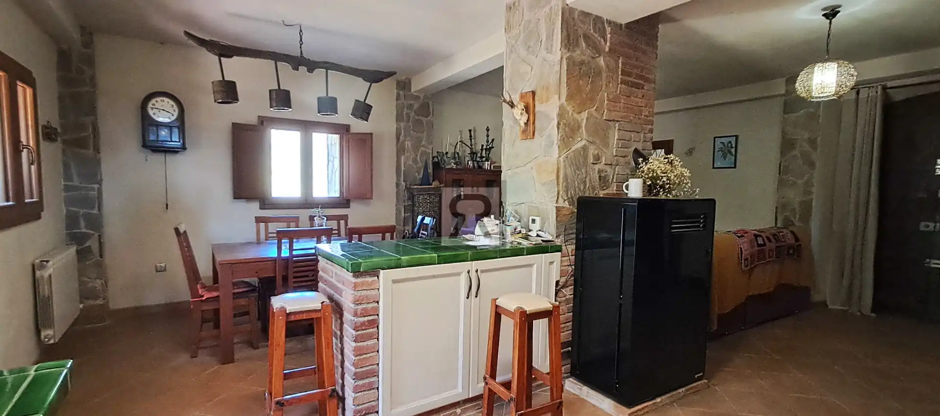 Cocina de Finca rústica en venta en L'Albiol con Calefacción, Jardín privado y Piscina