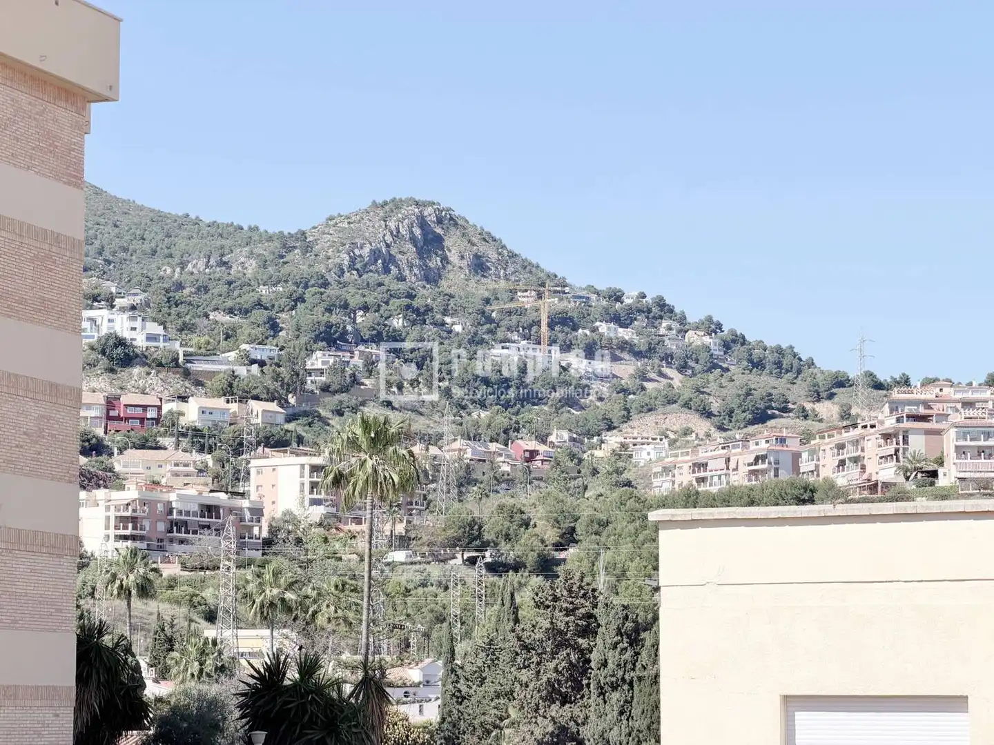 Vista exterior de Piso en venta en Málaga