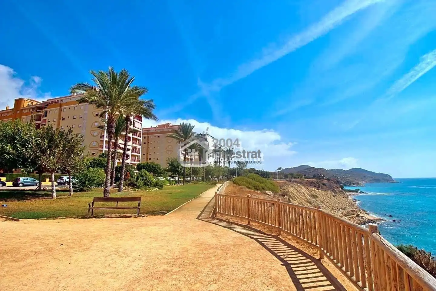 Außenansicht von Wohnungen zum Verkauf in Villajoyosa / La Vila Joiosa mit Klimaanlage, Terrasse und Möbliert