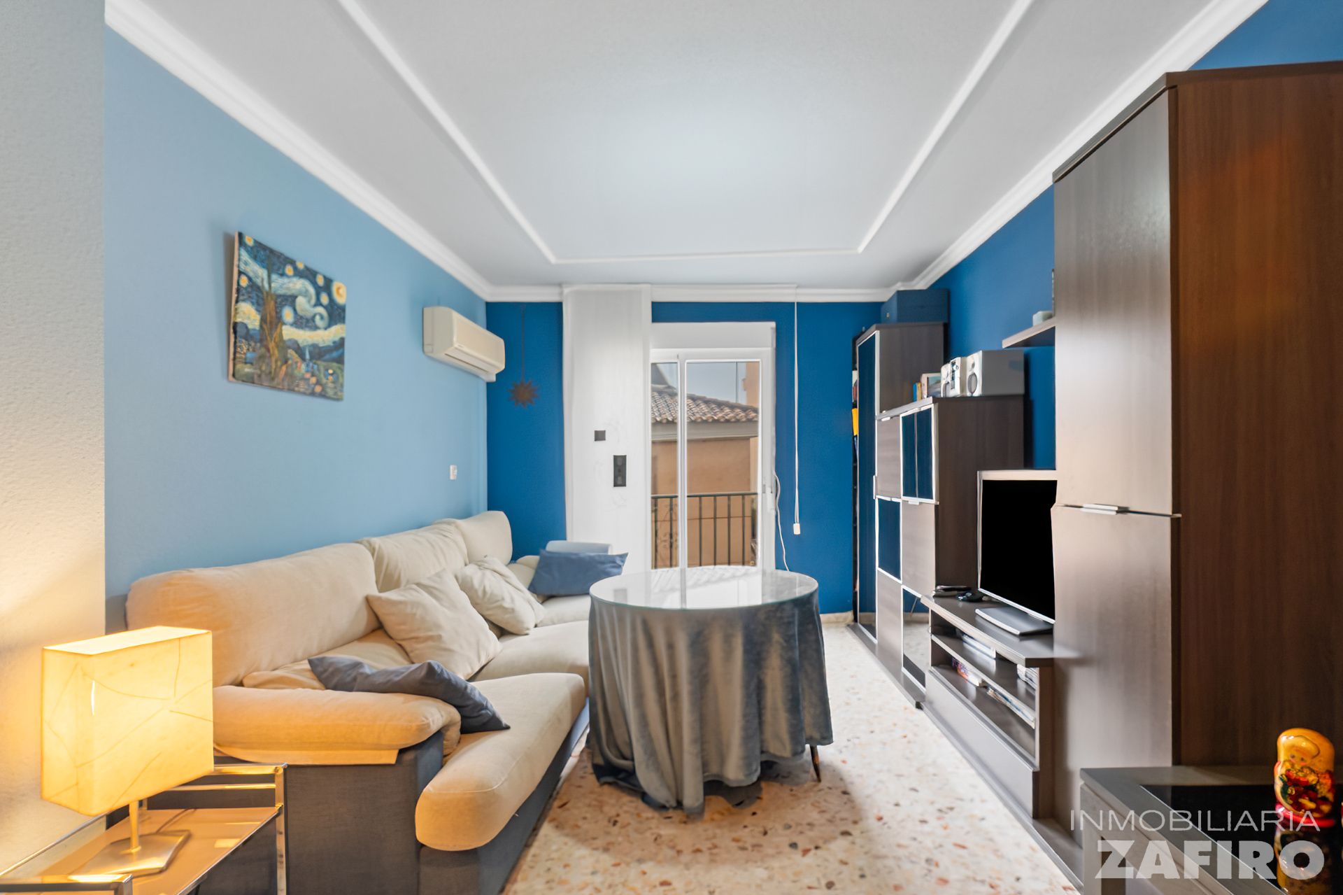 Sala d'estar de Pis en venda en Las Gabias amb Aire condicionat i Balcó