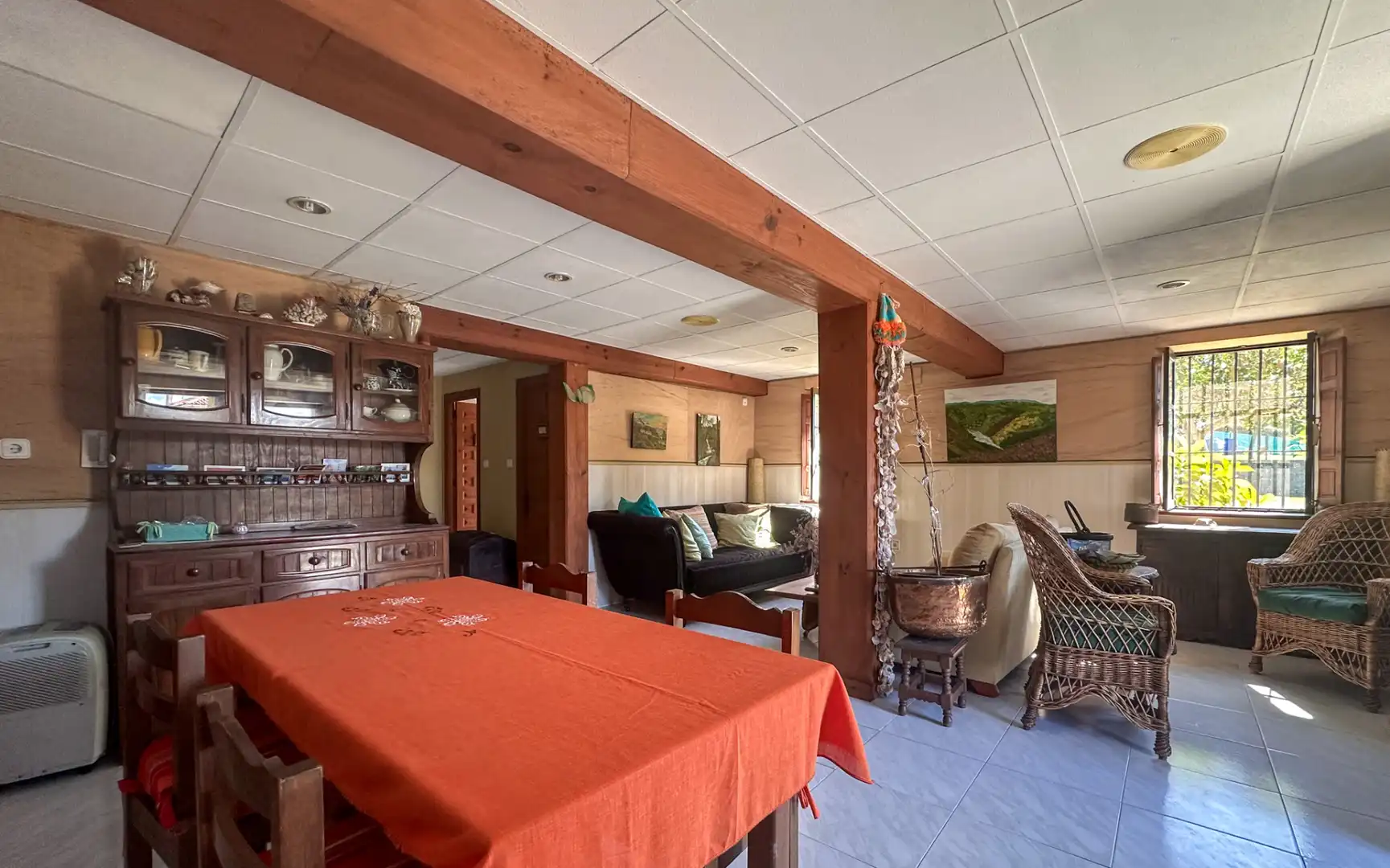 Comedor de Casa o chalet en venta en Alfoz de Lloredo con Calefacción, Jardín privado y Terraza