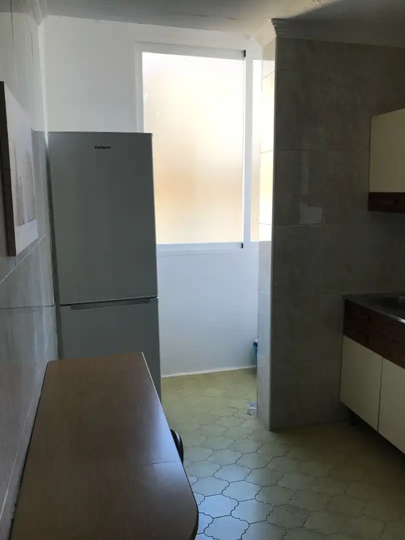 Kitchen of Flat for rent in Granada  with Terrace, Furnished and Microwave