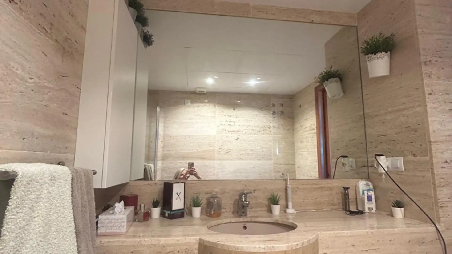 Badezimmer von Wohnungen zum Verkauf in Alhaurín de la Torre mit Klimaanlage, Terrasse und Ofen