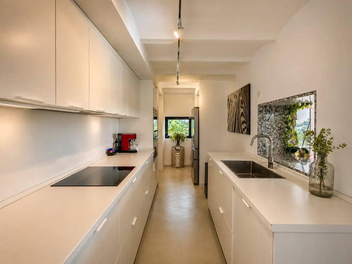 Kitchen of Houses for sale in Hoyo de Manzanares  with Air Conditioner, Private garden and Swimming Pool