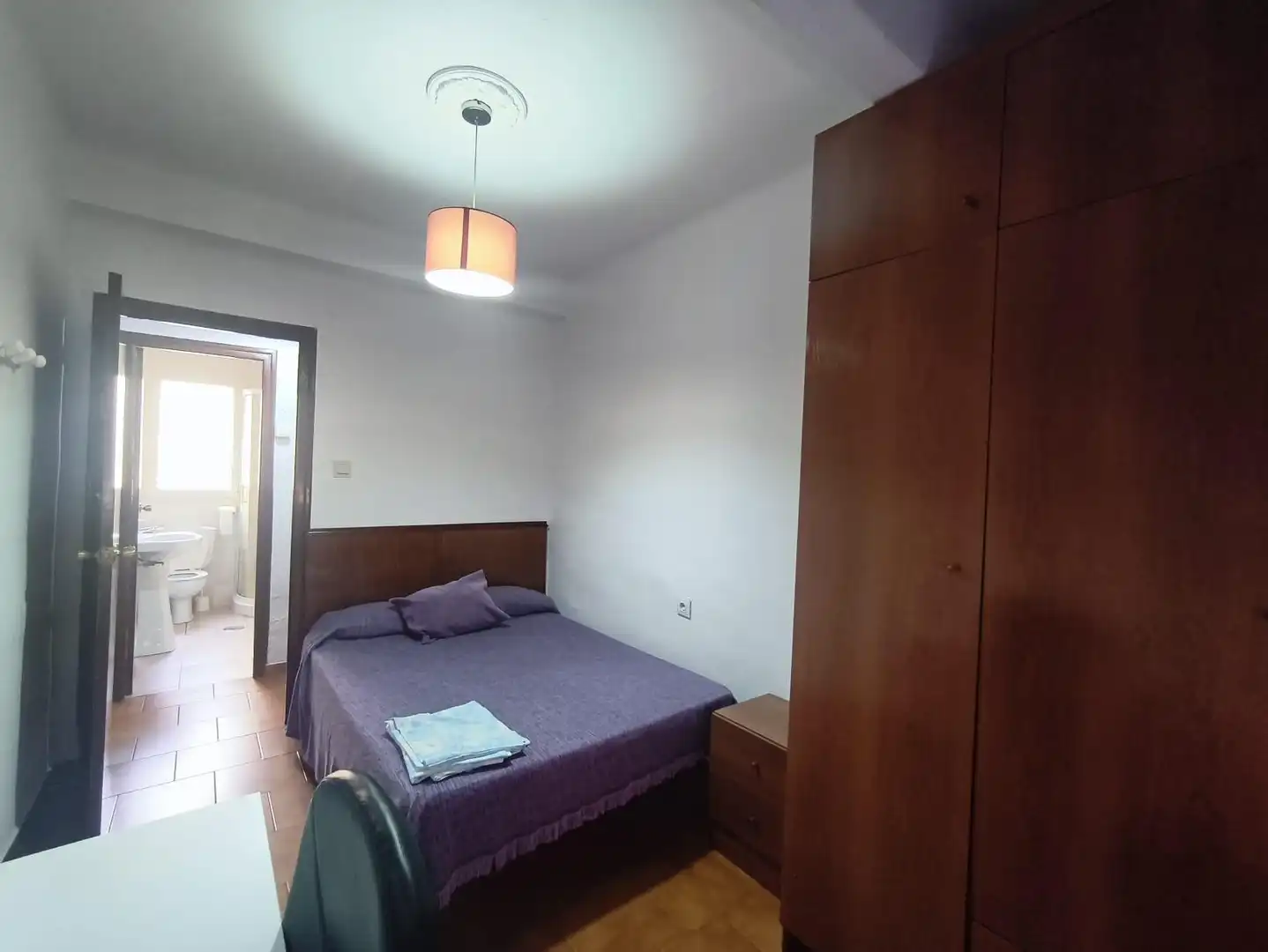 Schlafzimmer von Wohnung zur Miete in Almería mit Klimaanlage, Terrasse und Abstellraum