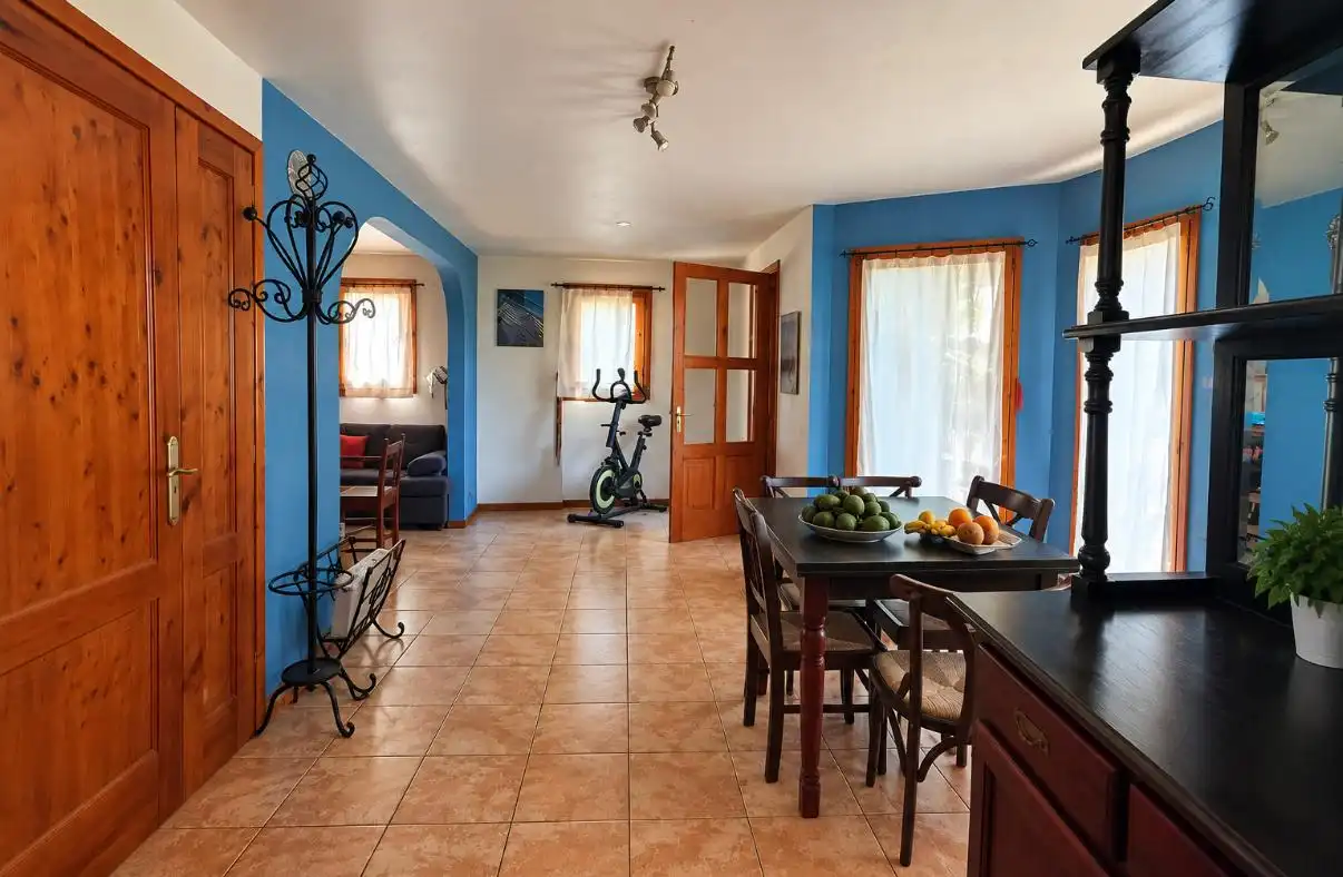 Comedor de Casa o chalet en venta en Valle Gran Rey con Jardín privado, Terraza y Amueblado