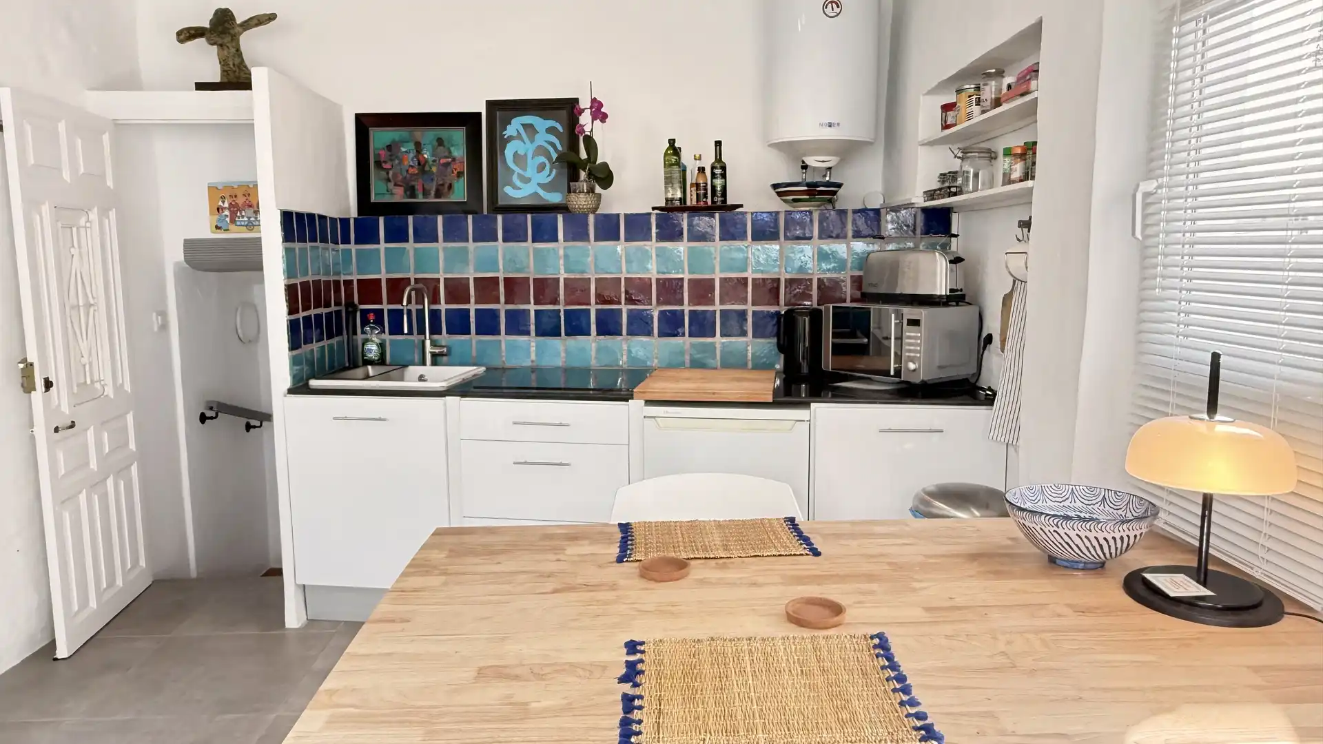 Kitchen of Duplexes for sale in Tarifa  with Air Conditioner, Heating and Terrace