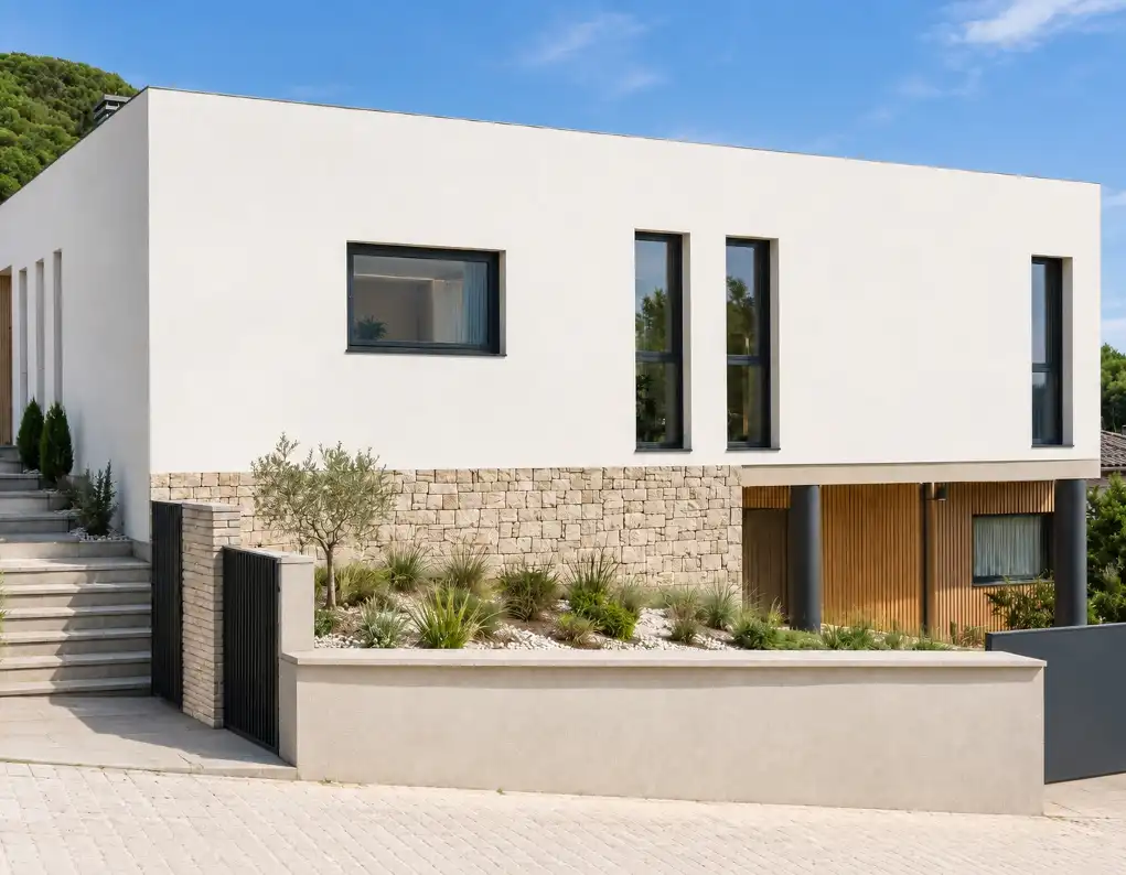 Vista exterior de Casa o xalet en venda en Barcelona